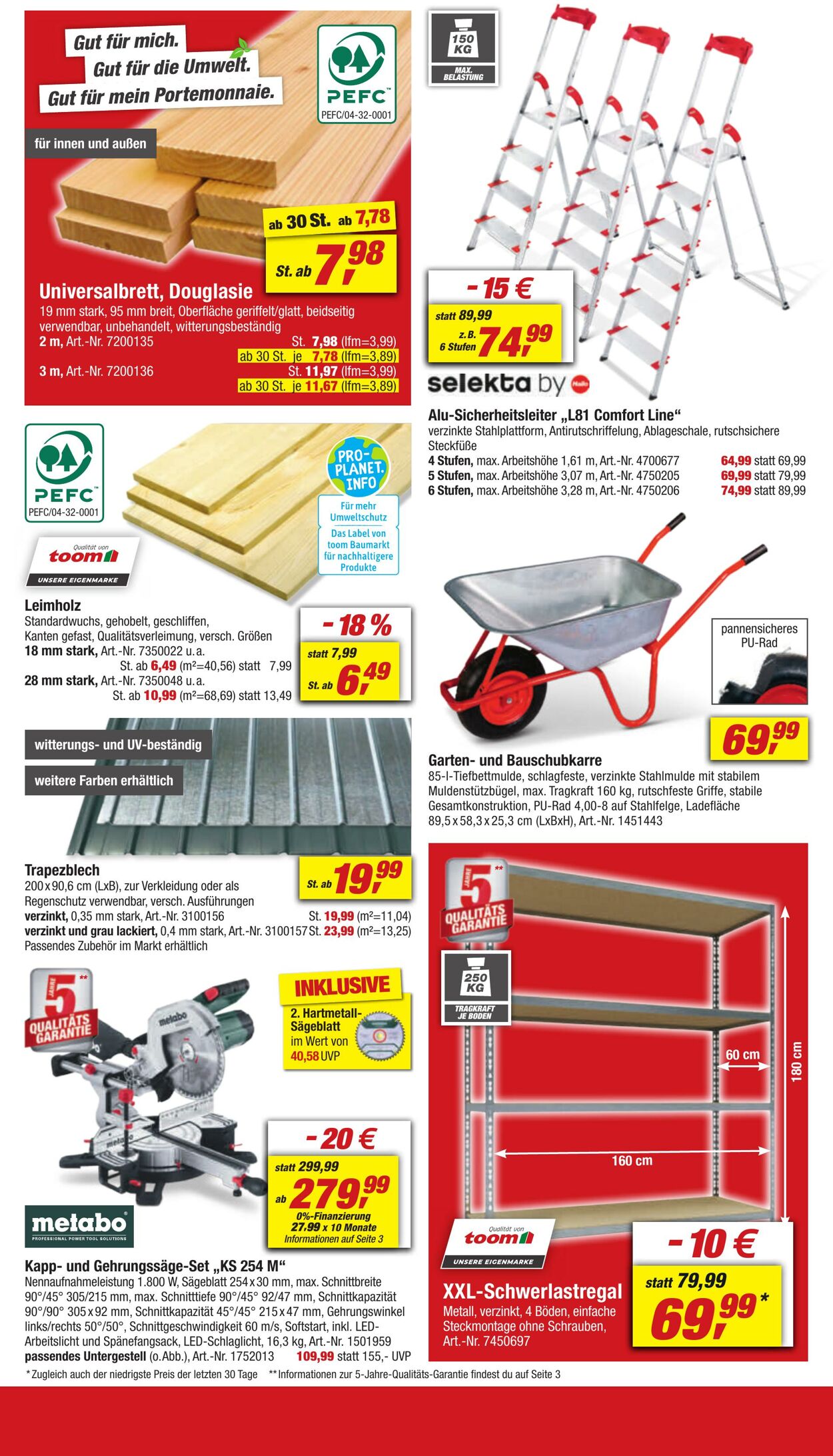 Prospekt Toom Baumarkt 28.10.2023 - 03.11.2023