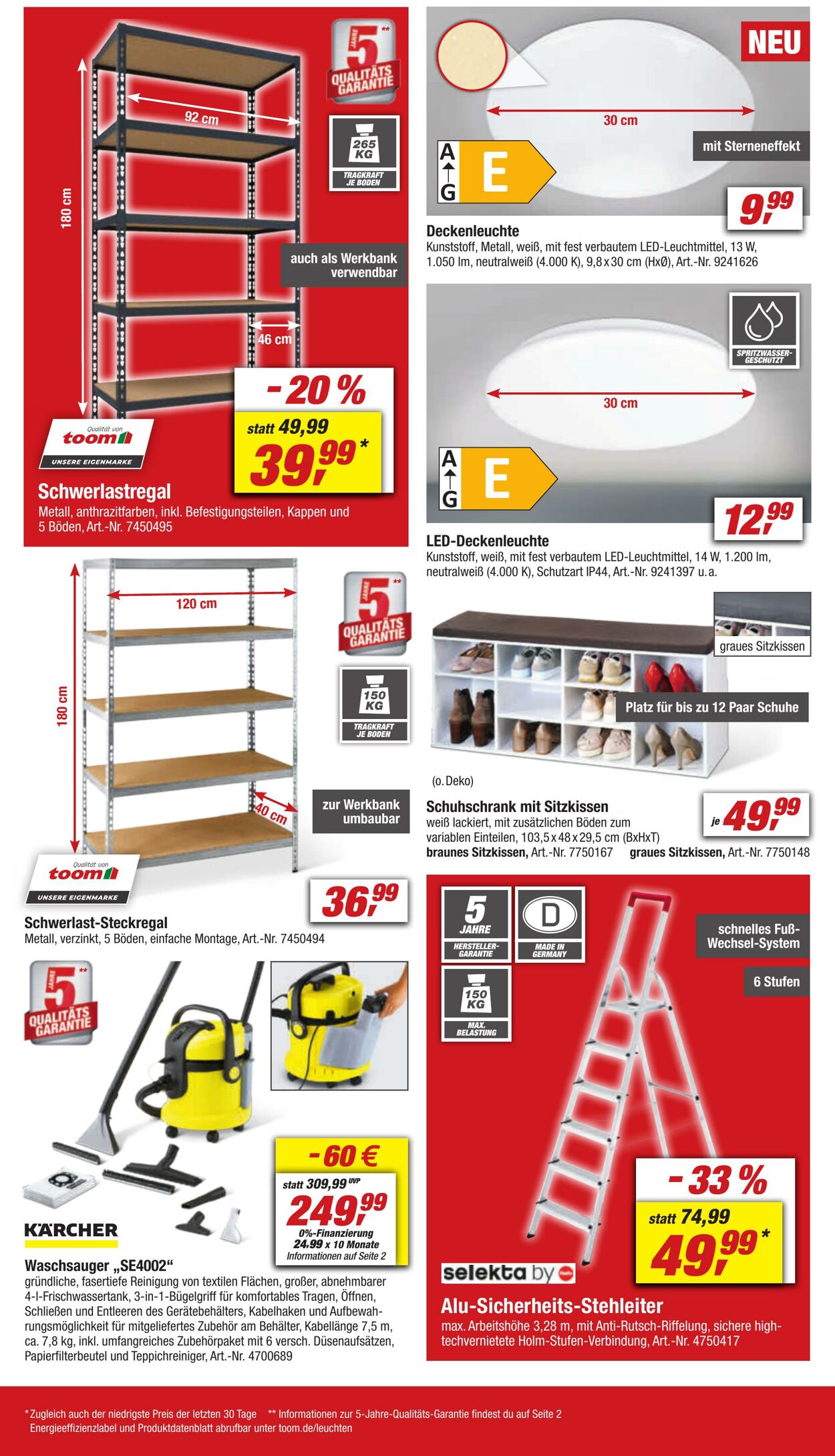 Prospekt Toom Baumarkt 16.09.2023 - 22.09.2023