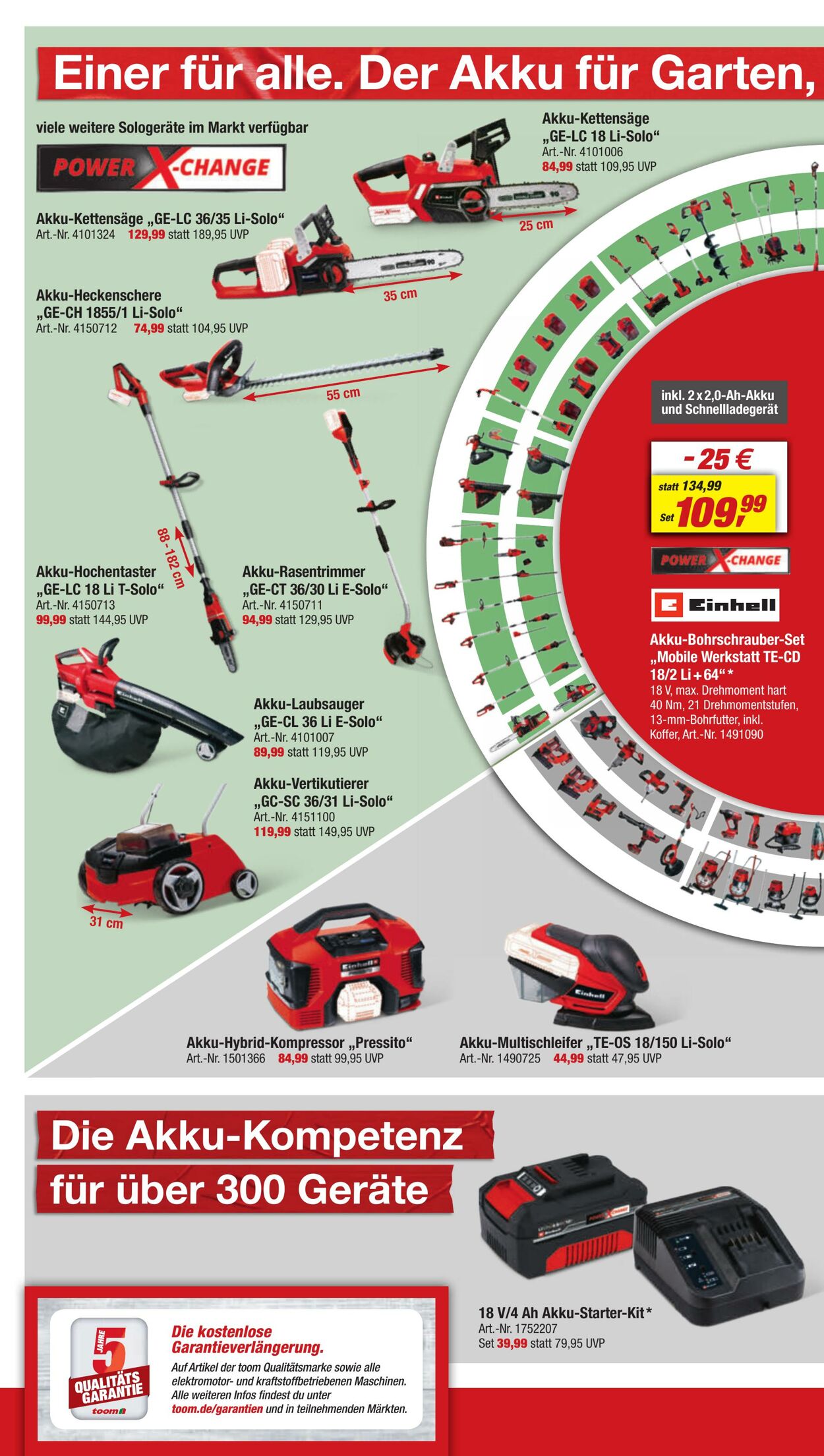 Prospekt Toom Baumarkt 12.08.2024 - 23.08.2024