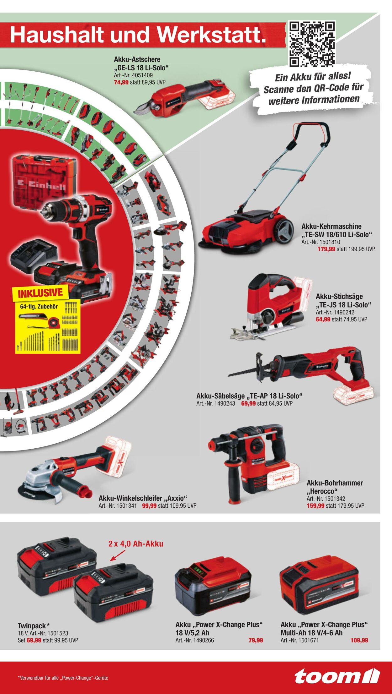 Prospekt Toom Baumarkt 12.08.2024 - 23.08.2024