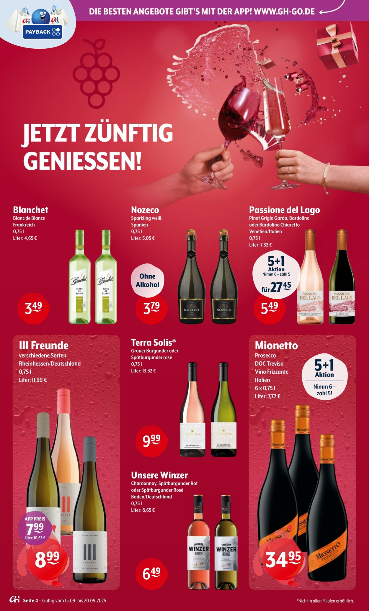 Prospekt Trink-und-Spare 15.09.2025 - 20.09.2025