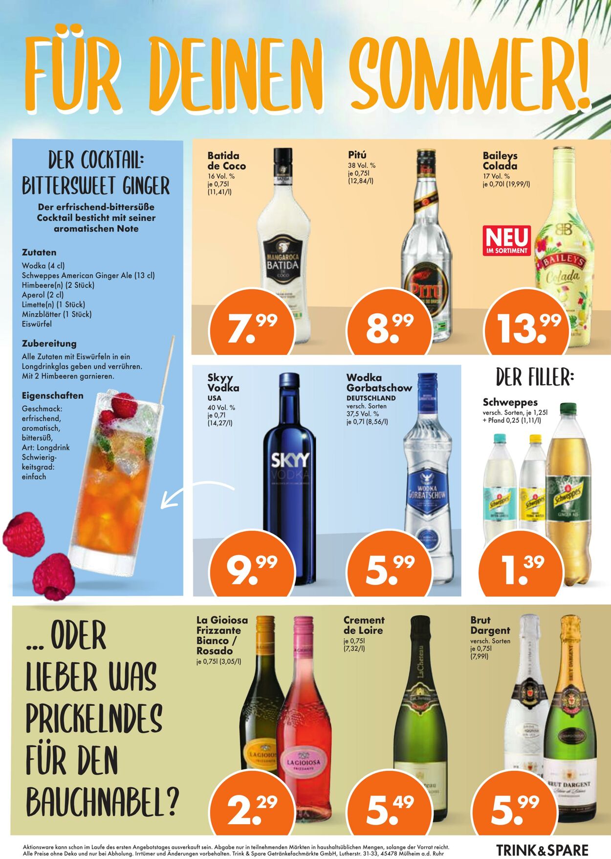 Prospekt Trink-und-Spare 27.06.2022 - 02.07.2022