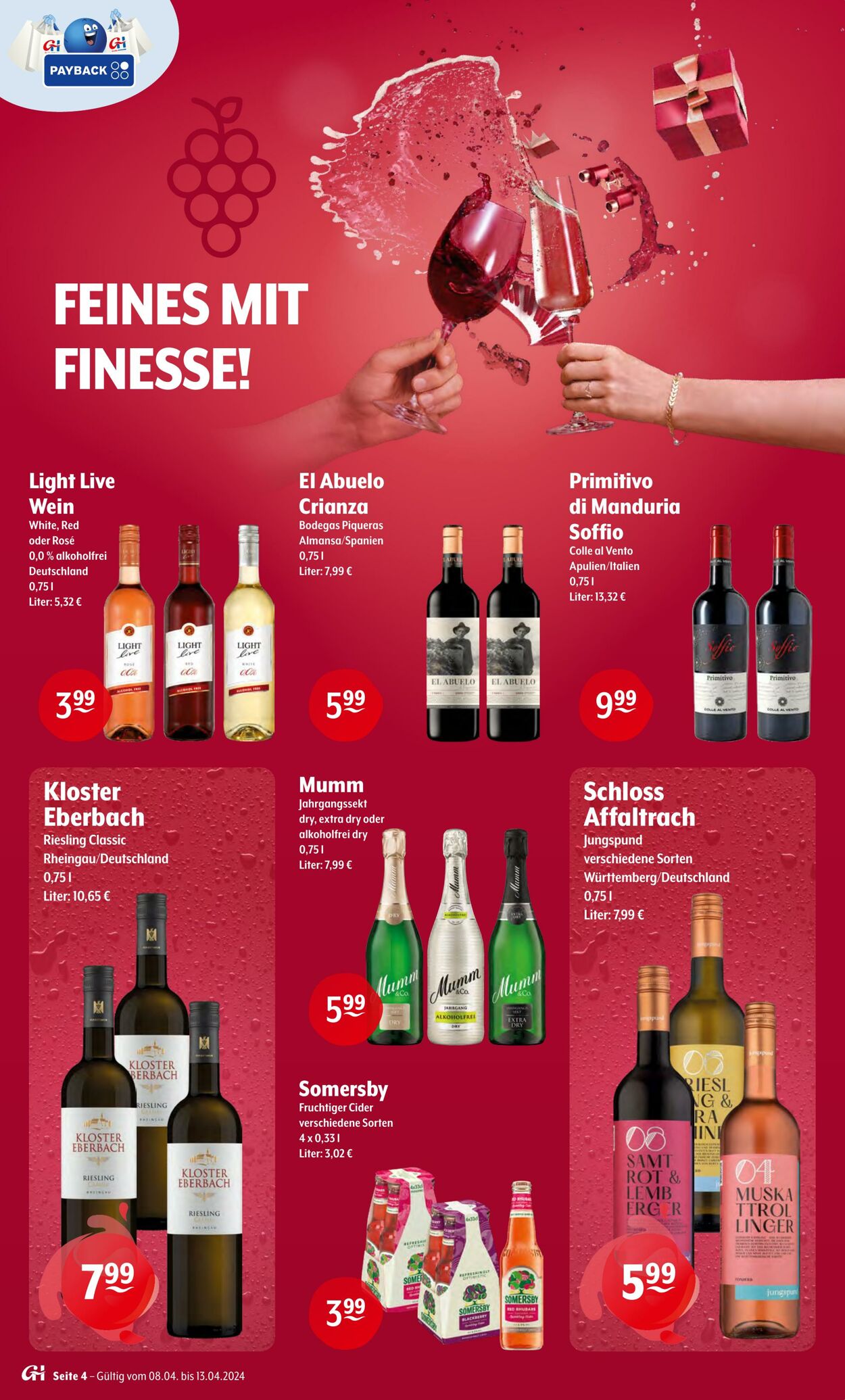 Prospekt Trink-und-Spare 08.04.2024 - 13.04.2024