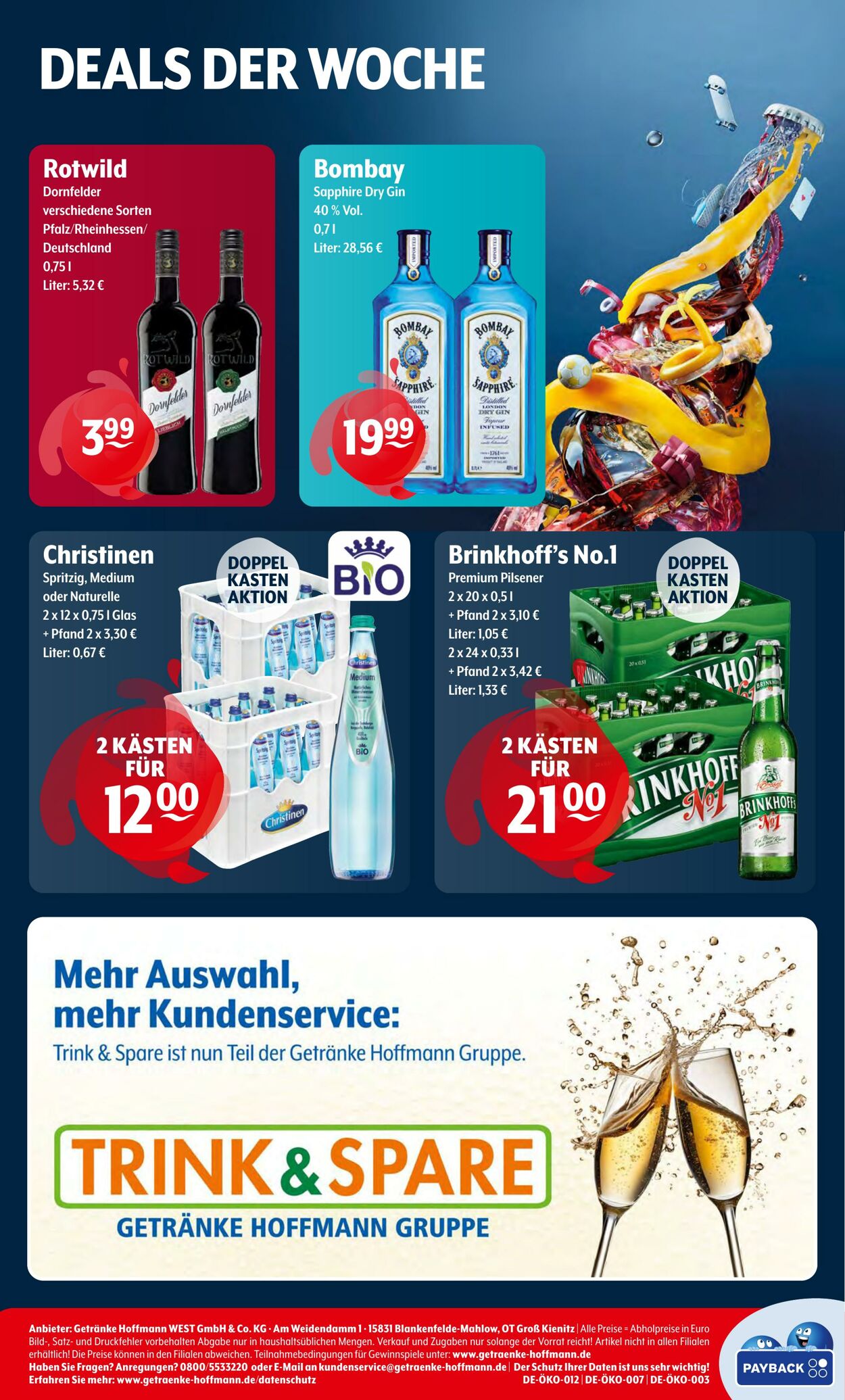 Prospekt Trink-und-Spare 15.01.2024 - 27.01.2024