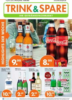 Prospekt Trink-und-Spare 30.05.2022-04.06.2022