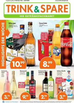Prospekt Trink-und-Spare 11.07.2022-16.07.2022