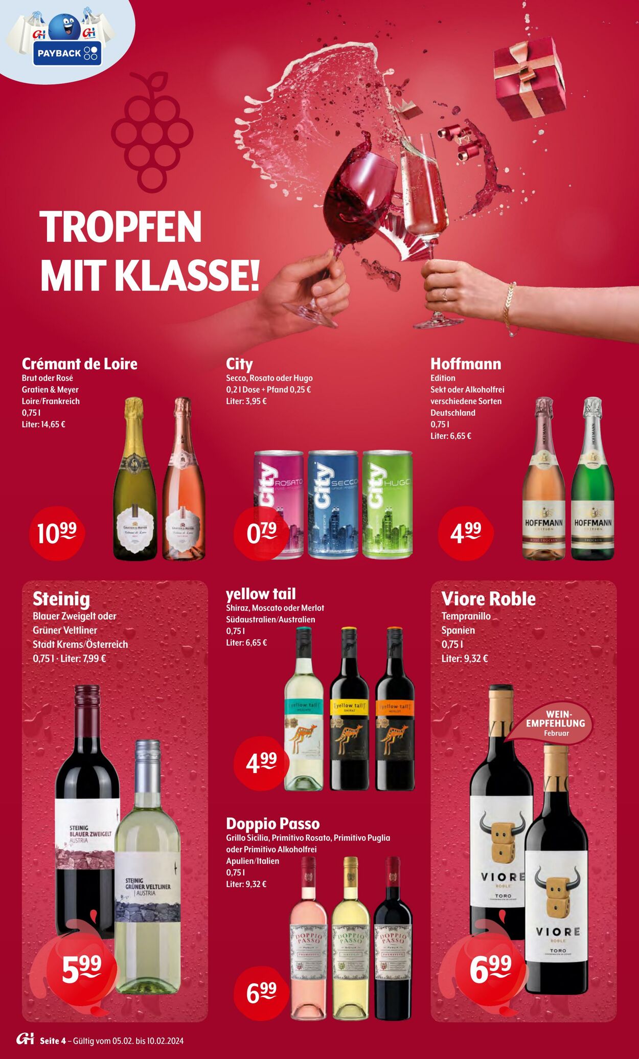 Prospekt Trink-und-Spare 05.02.2024 - 10.02.2024
