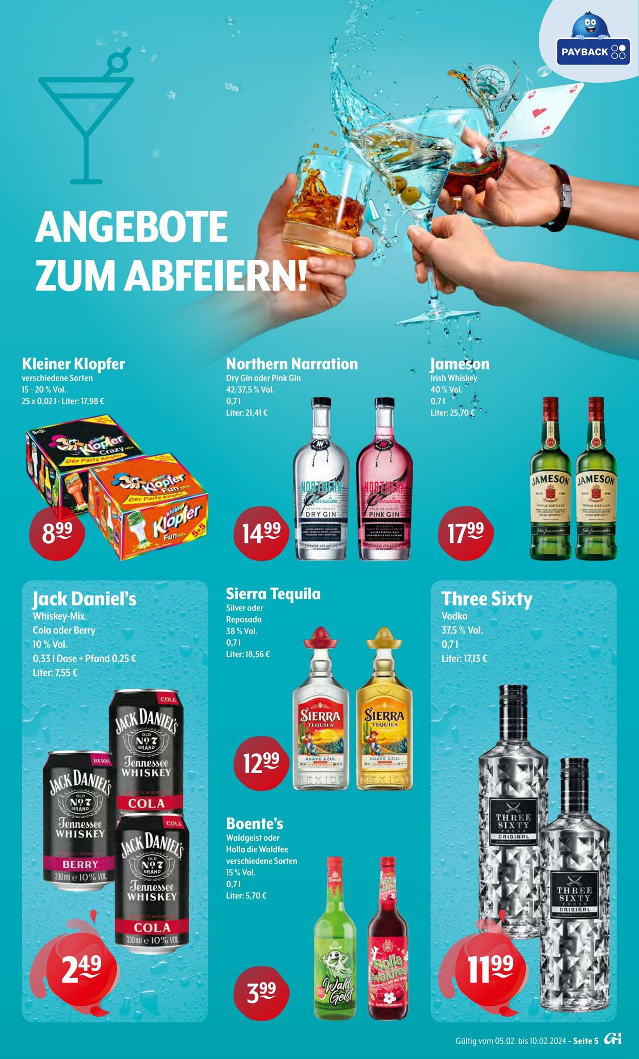 Prospekt Trink-und-Spare 05.02.2024 - 10.02.2024