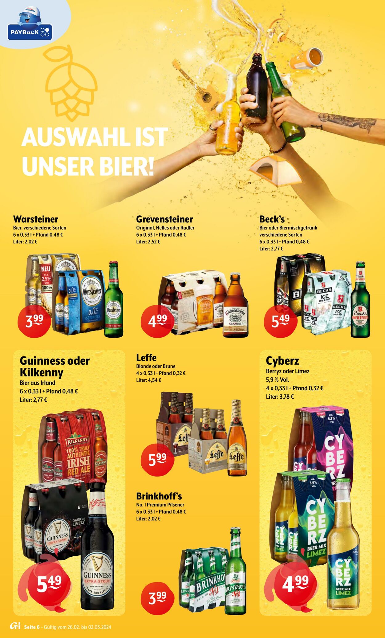 Prospekt Trink-und-Spare 26.02.2024 - 03.03.2024