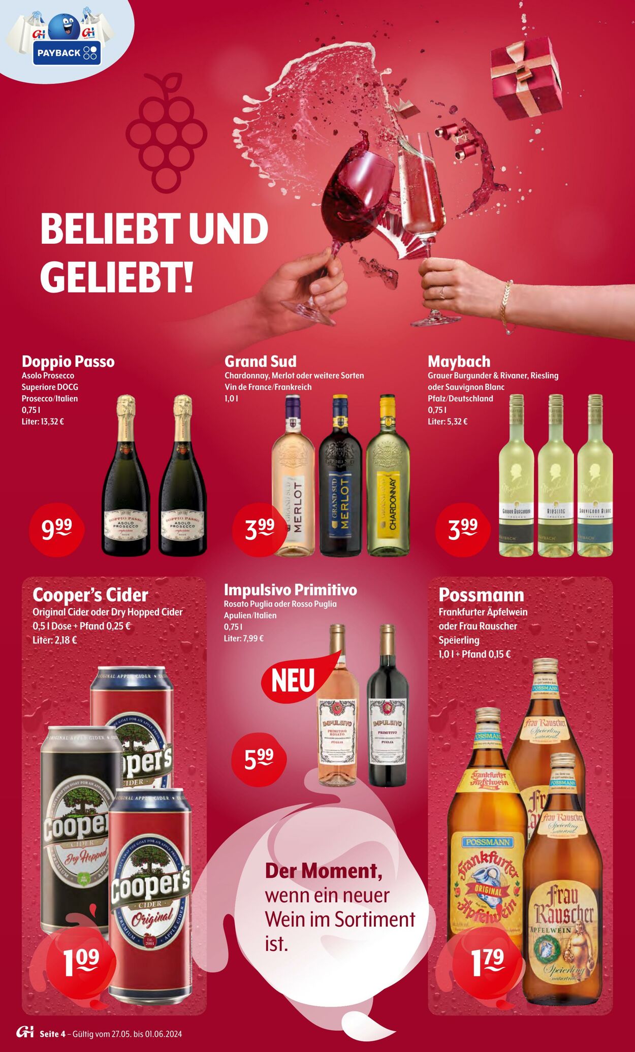 Prospekt Trink-und-Spare 27.05.2024 - 01.06.2024