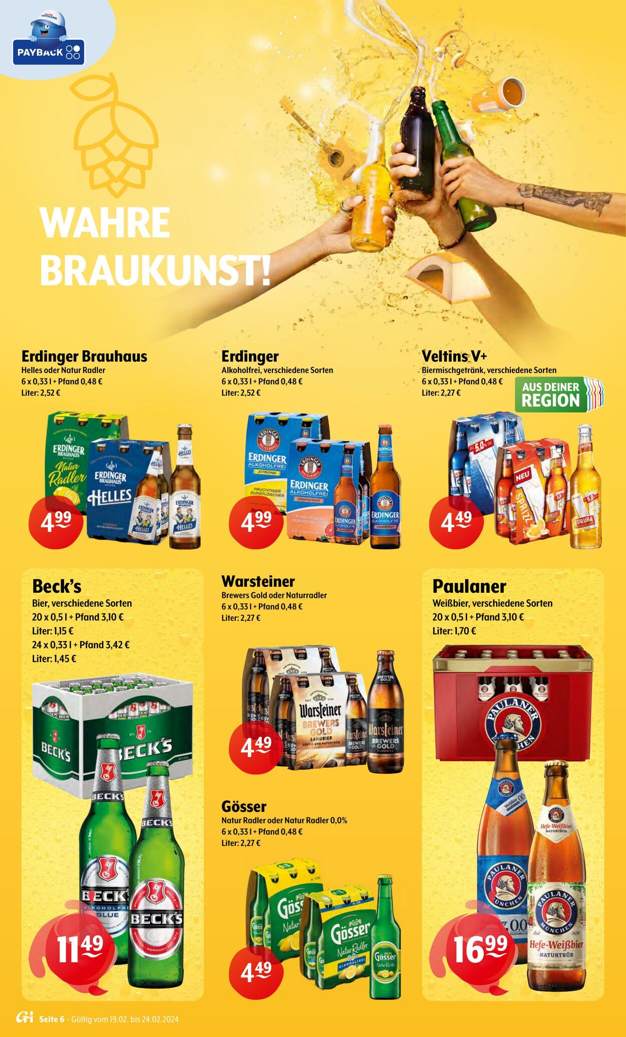 Prospekt Trink-und-Spare 19.02.2024 - 24.02.2024