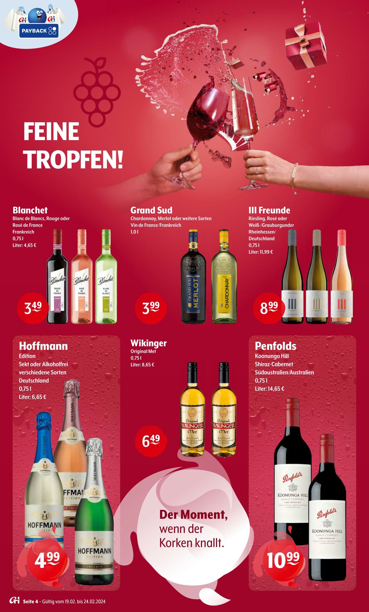 Prospekt Trink-und-Spare 19.02.2024 - 24.02.2024