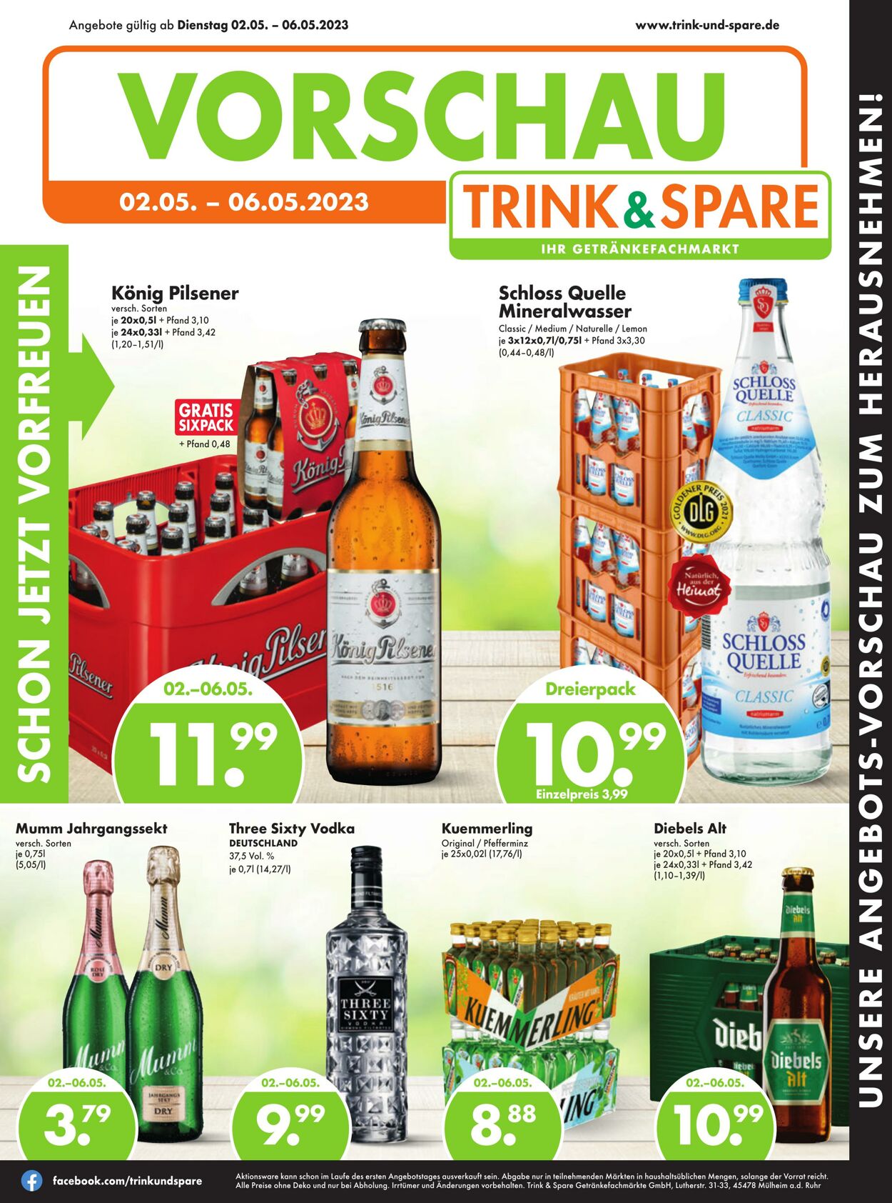 Prospekt Trink-und-Spare 02.05.2023 - 06.05.2023