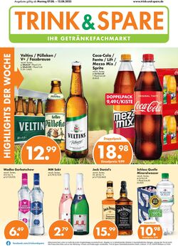 Prospekt Trink-und-Spare 07.08.2023 - 12.08.2023