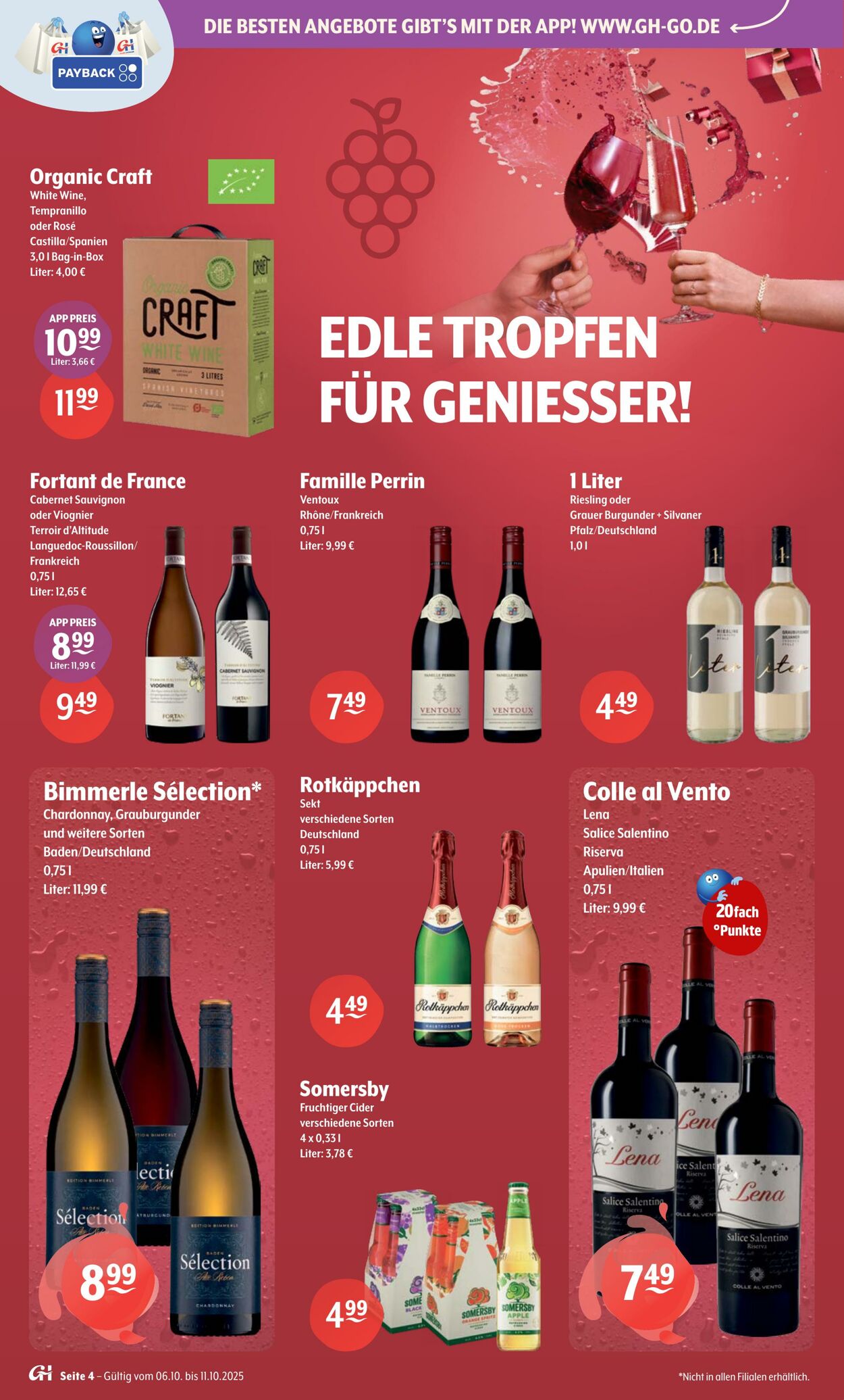 Prospekt Trink-und-Spare 06.10.2025 - 11.10.2025