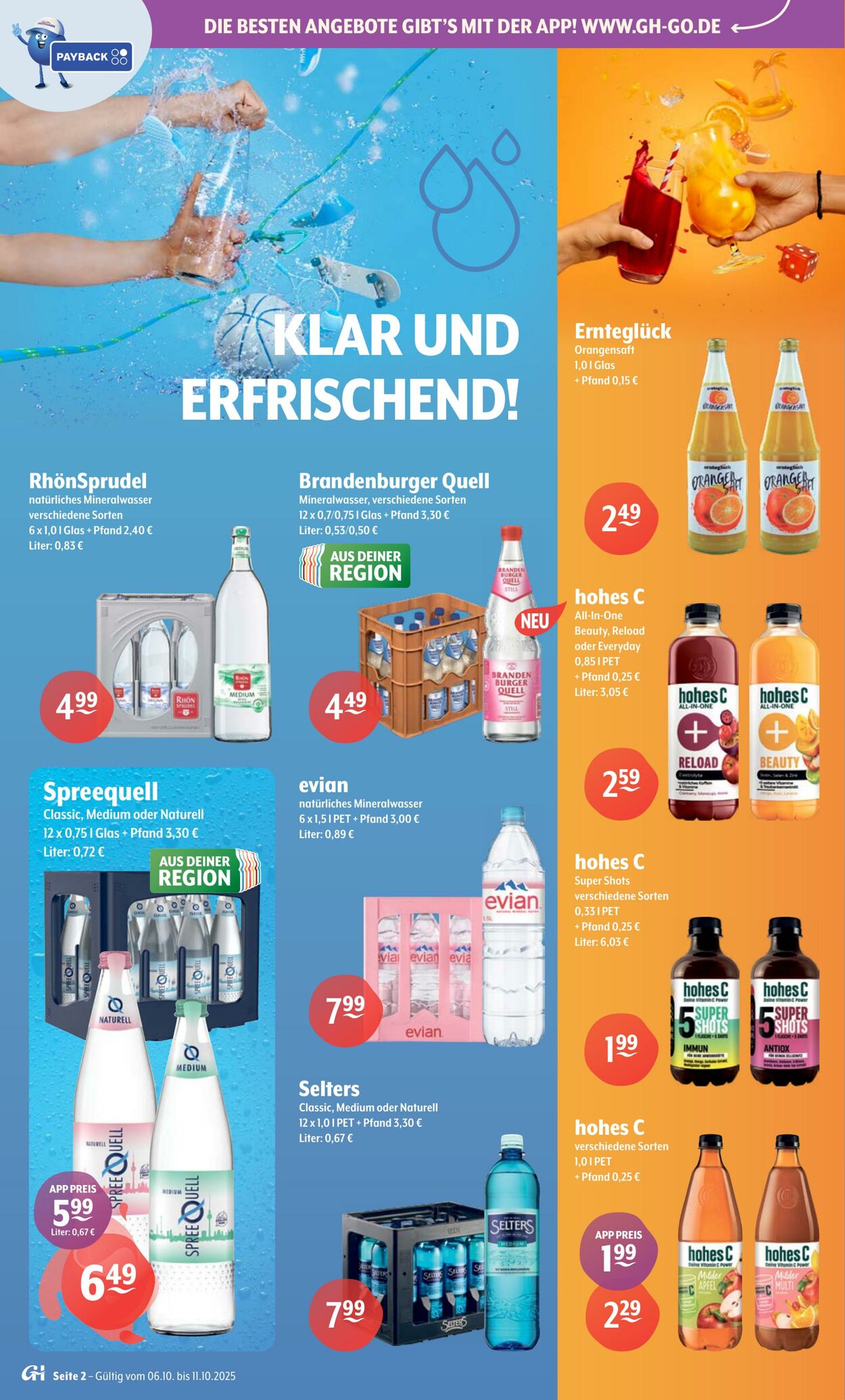 Prospekt Trink-und-Spare 06.10.2025 - 11.10.2025