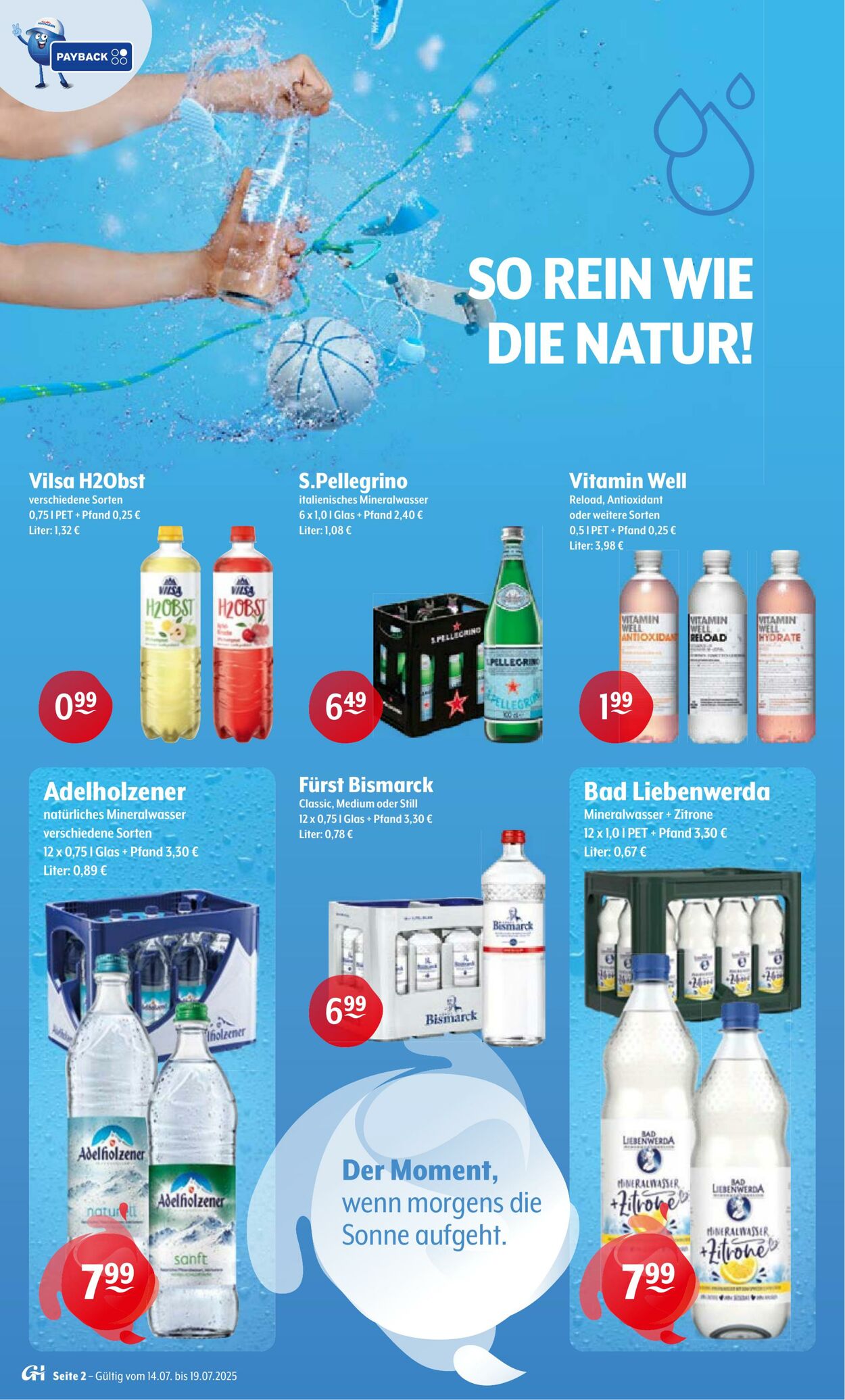 Prospekt Trink-und-Spare 14.07.2025 - 19.07.2025