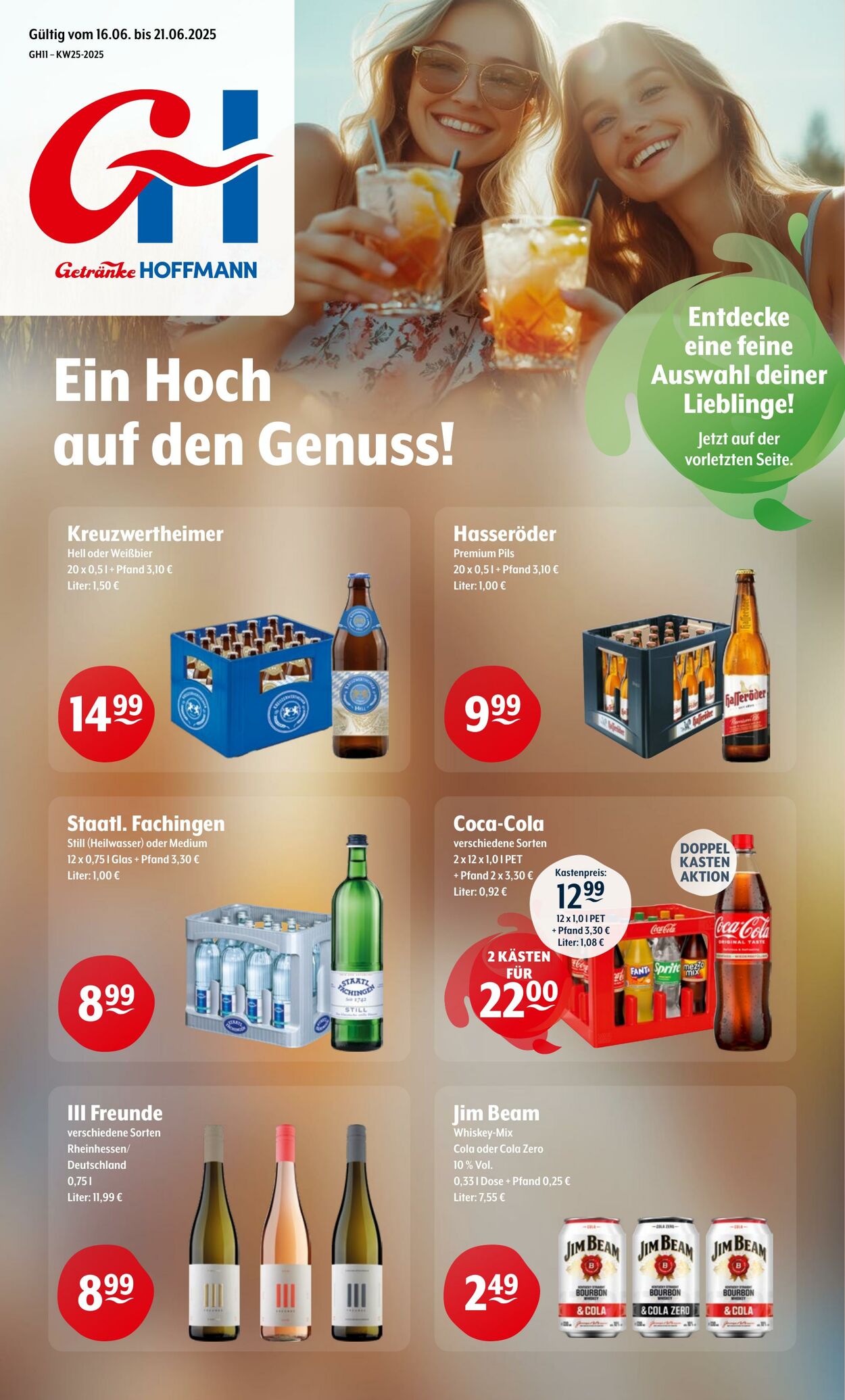 Prospekt Trink-und-Spare 16.06.2025 - 21.06.2025