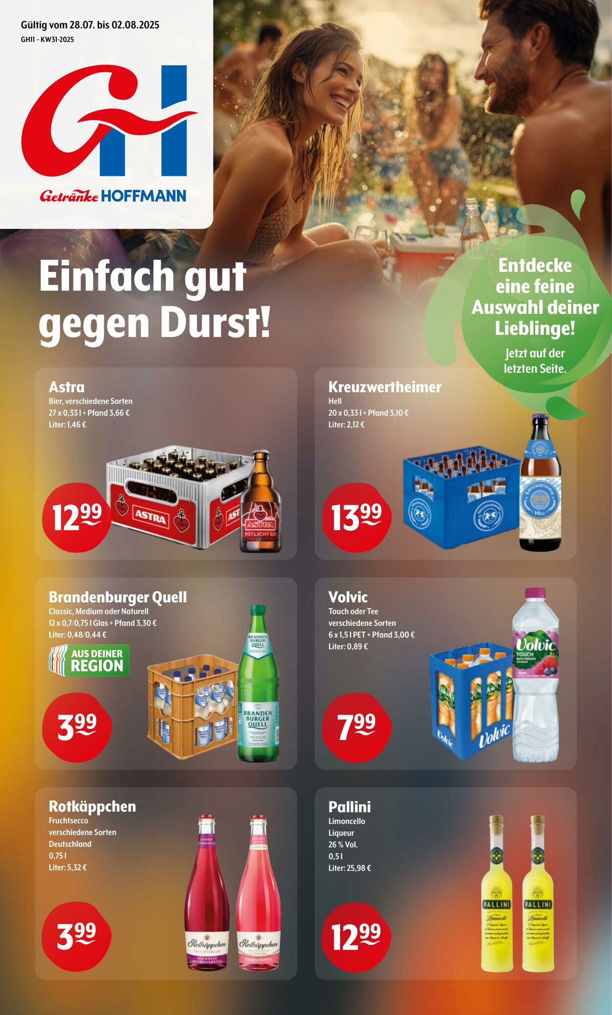 Prospekt Trink-und-Spare 28.07.2025 - 02.08.2025