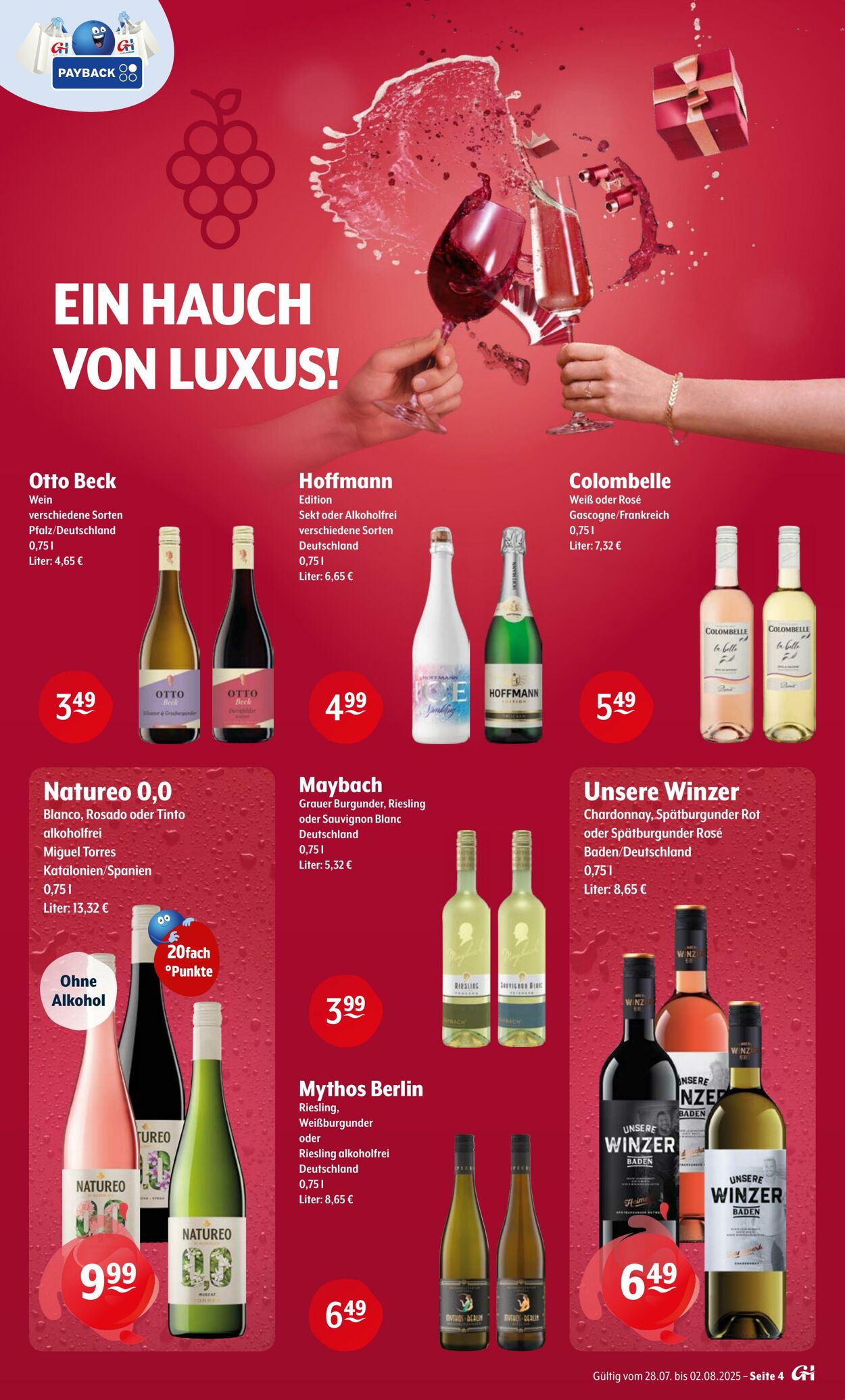 Prospekt Trink-und-Spare 28.07.2025 - 02.08.2025