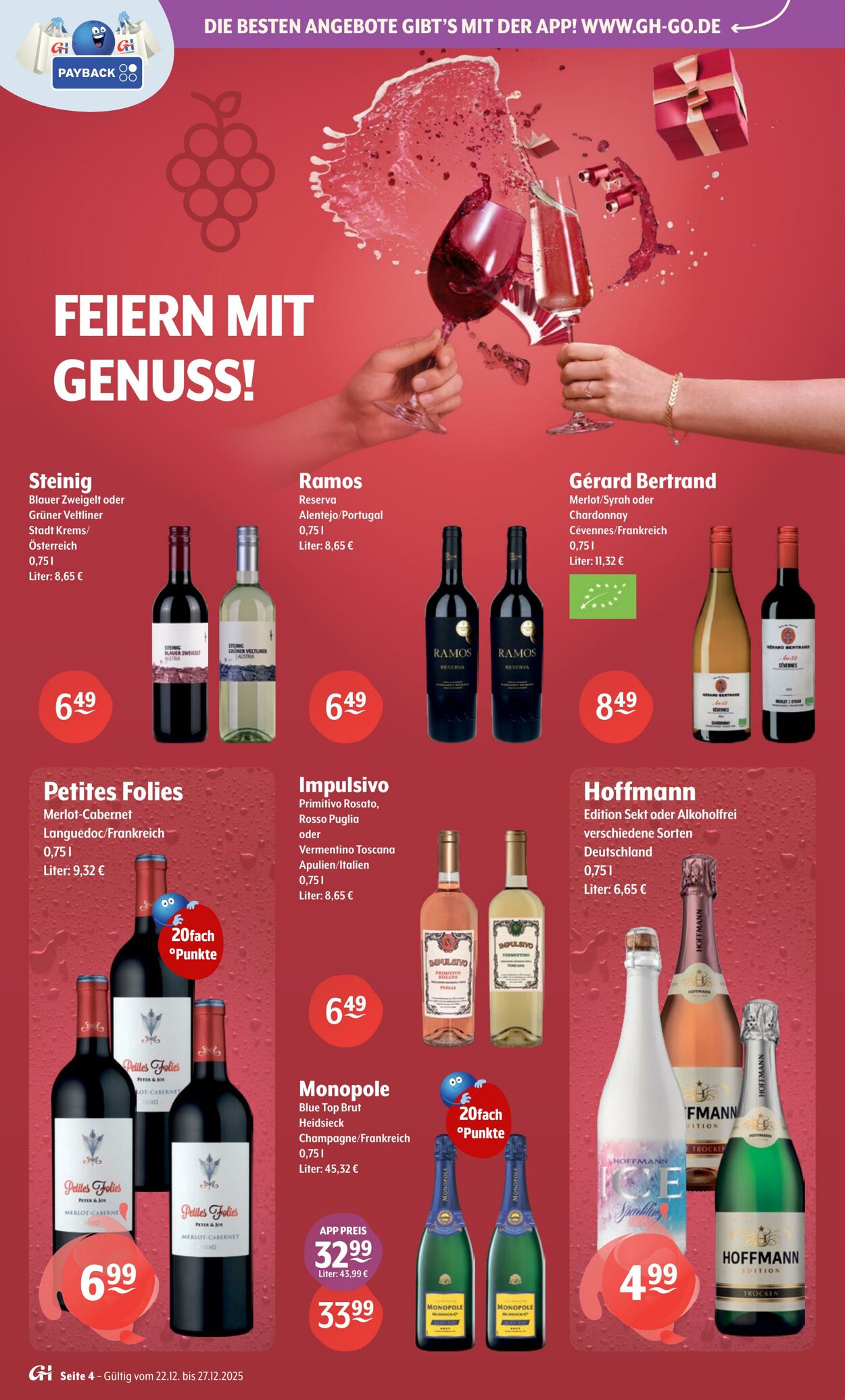 Prospekt Trink-und-Spare 22.12.2025 - 27.12.2025