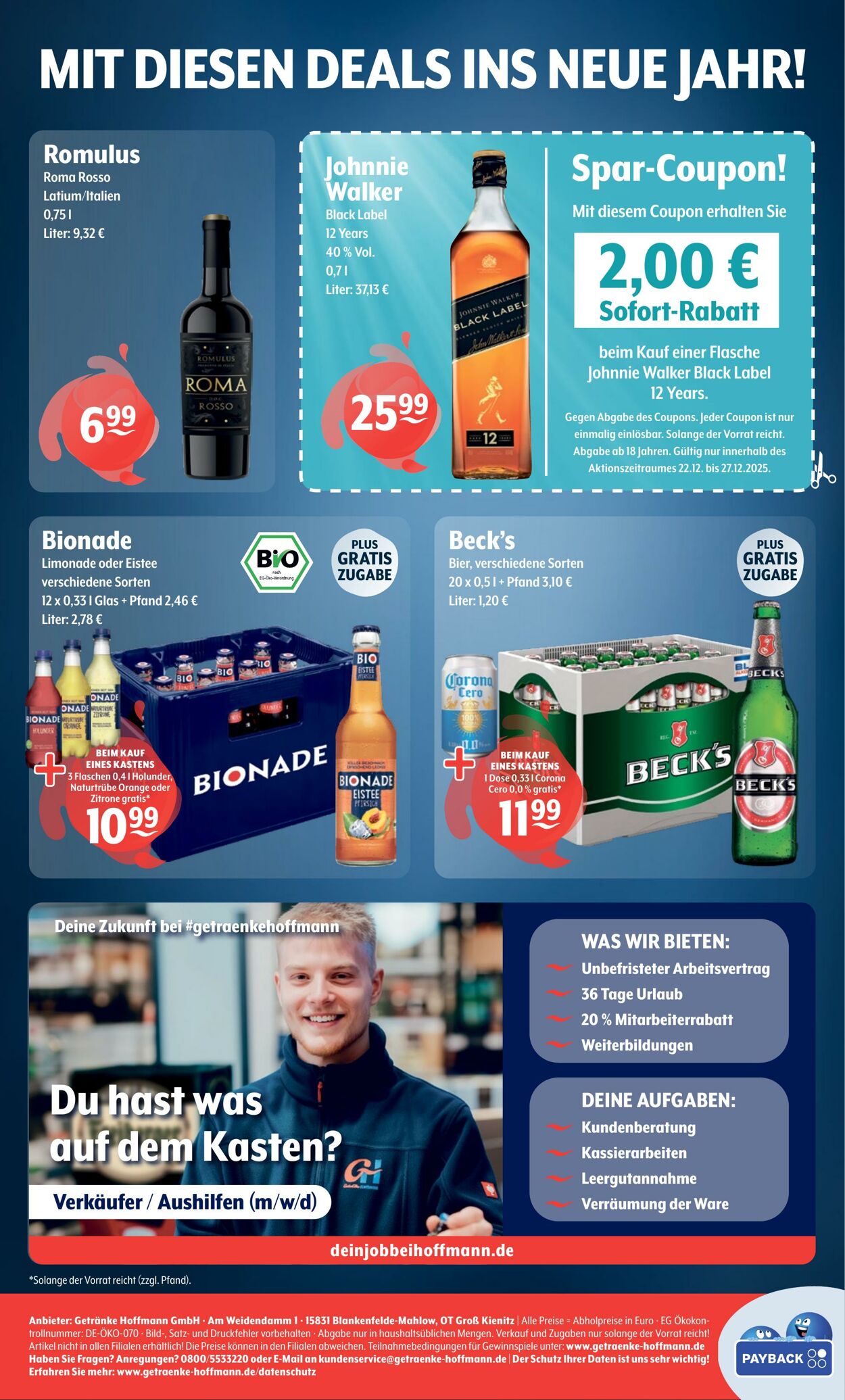 Prospekt Trink-und-Spare 22.12.2025 - 27.12.2025