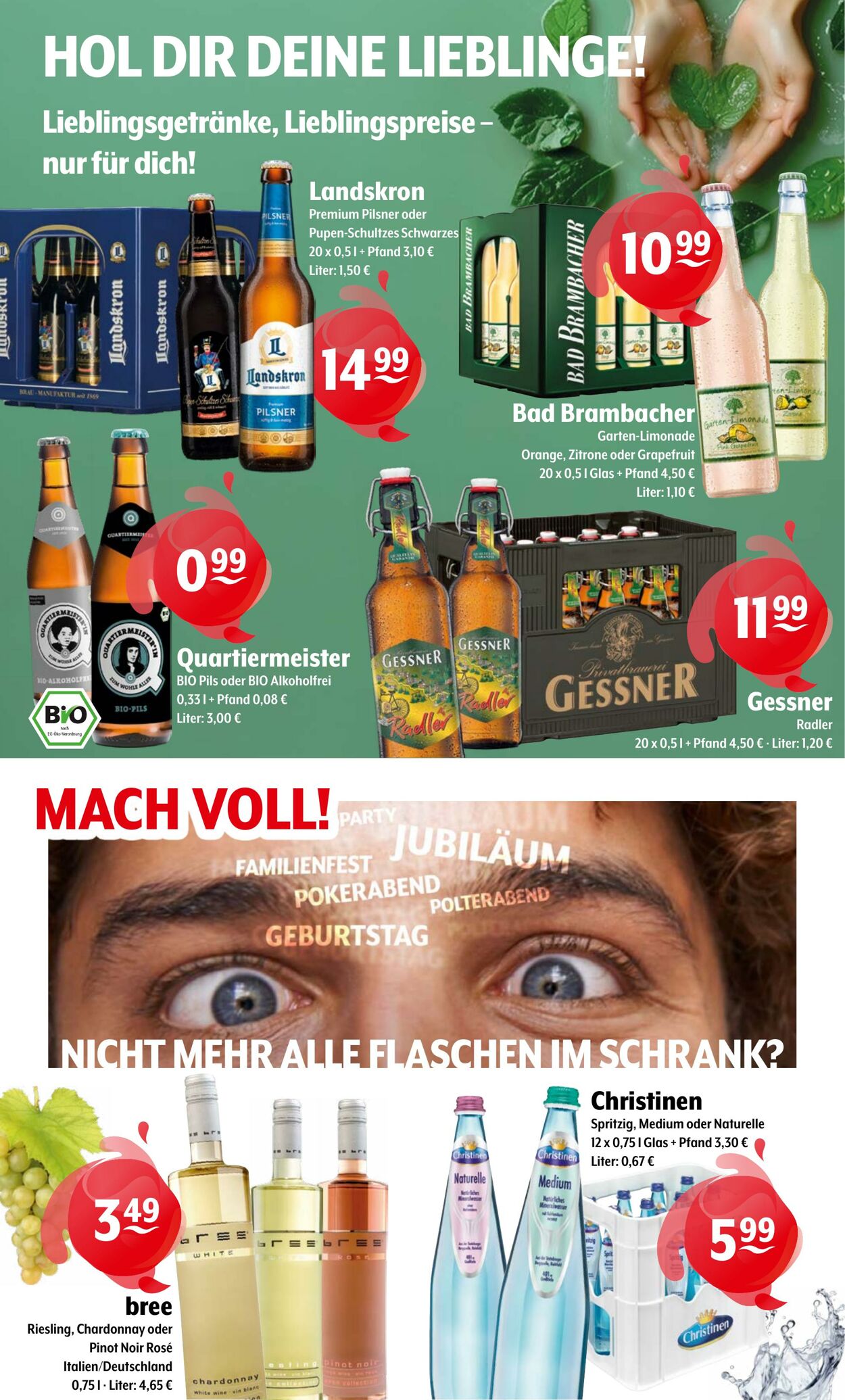 Prospekt Trink-und-Spare 07.07.2025 - 12.07.2025
