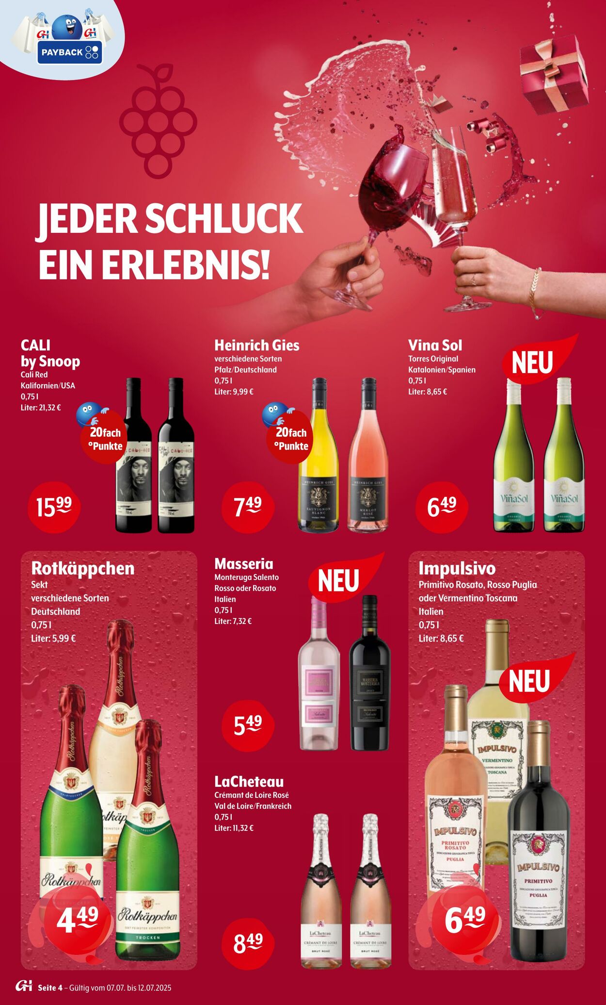 Prospekt Trink-und-Spare 07.07.2025 - 12.07.2025