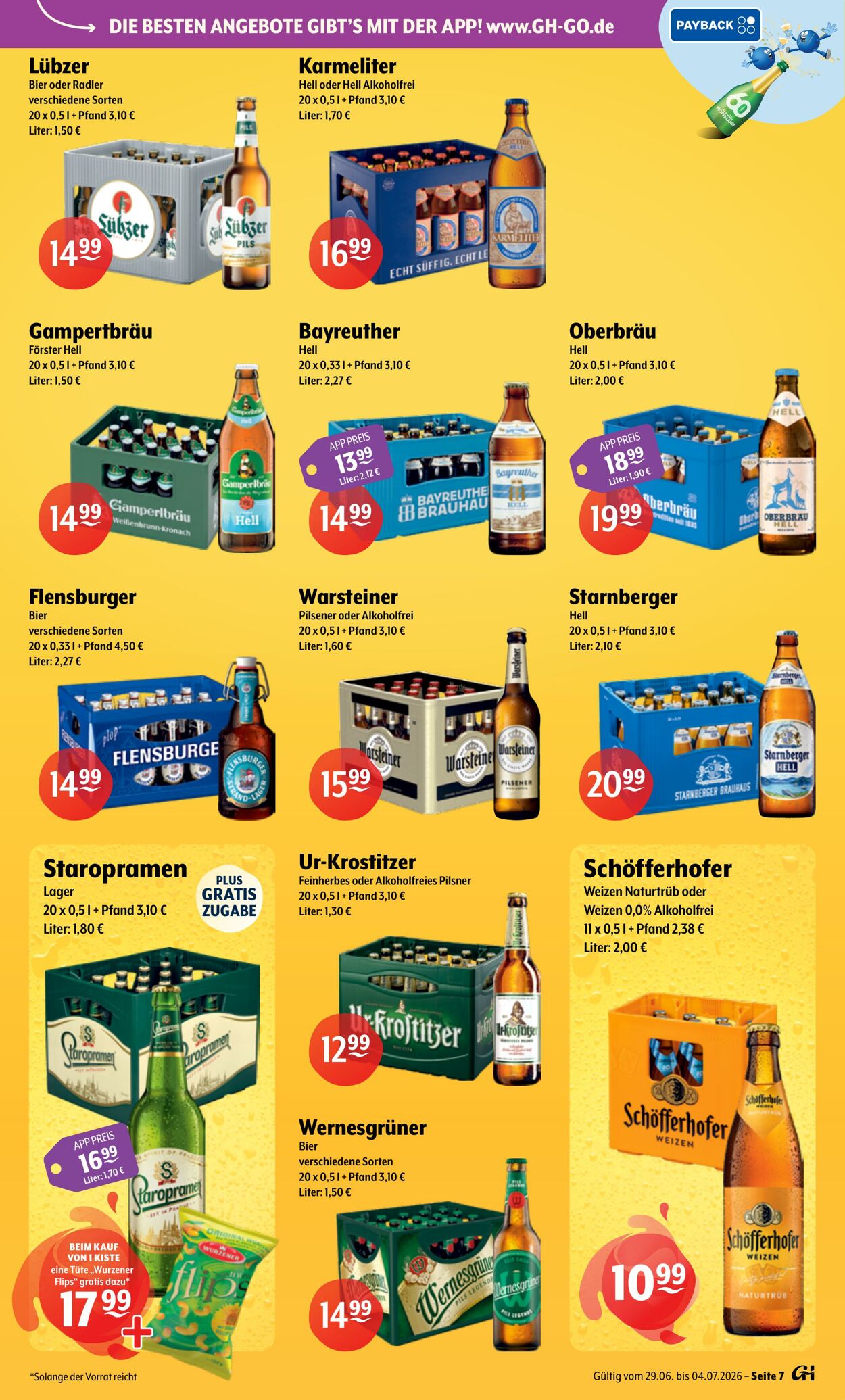 Prospekt Trink-und-Spare 29.06.2026 - 04.07.2026