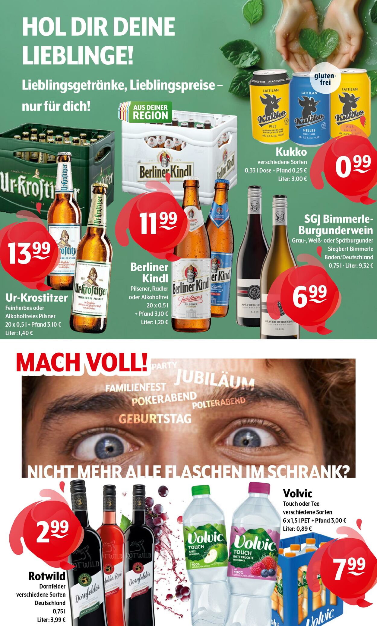 Prospekt Trink-und-Spare 23.06.2025 - 28.06.2025