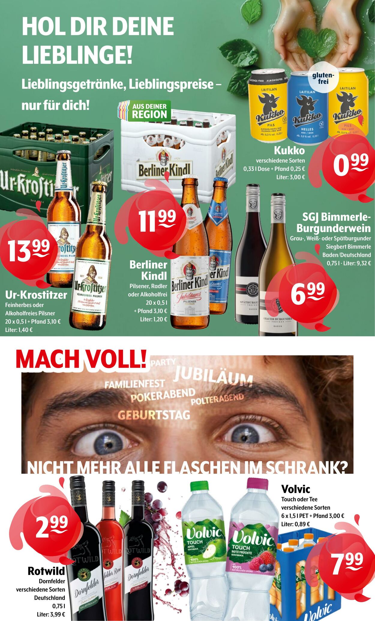 Prospekt Trink-und-Spare 23.06.2025 - 28.06.2025