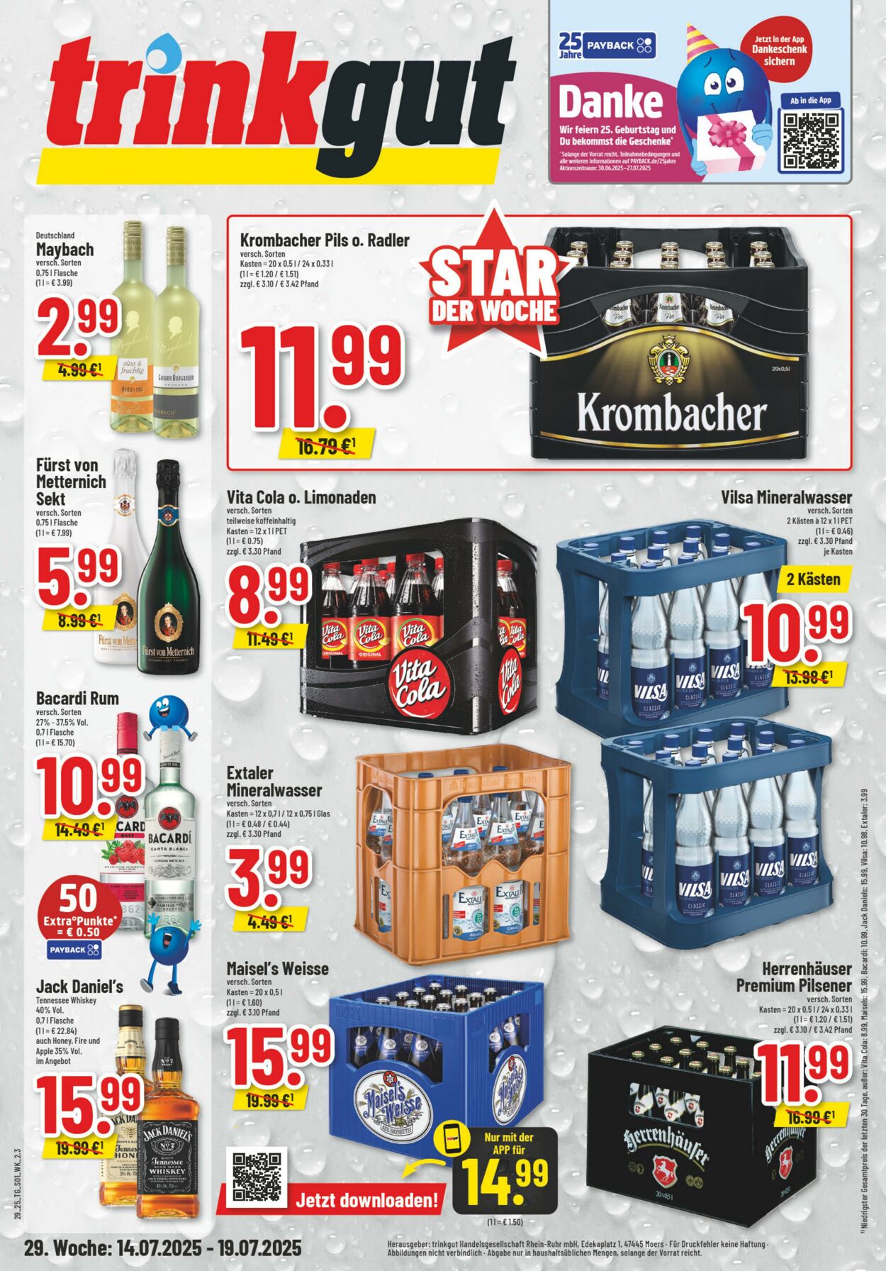 Prospekt trinkgut 13.07.2025 - 19.07.2025