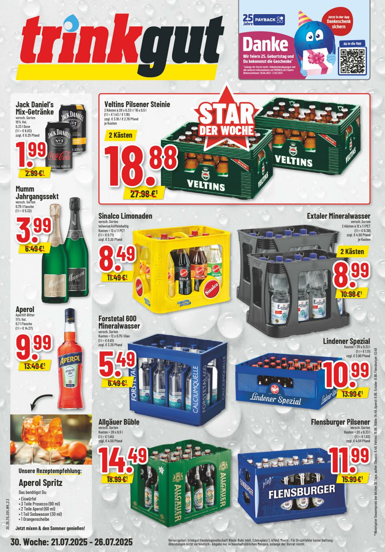 Prospekt trinkgut 20.07.2025 - 26.07.2025