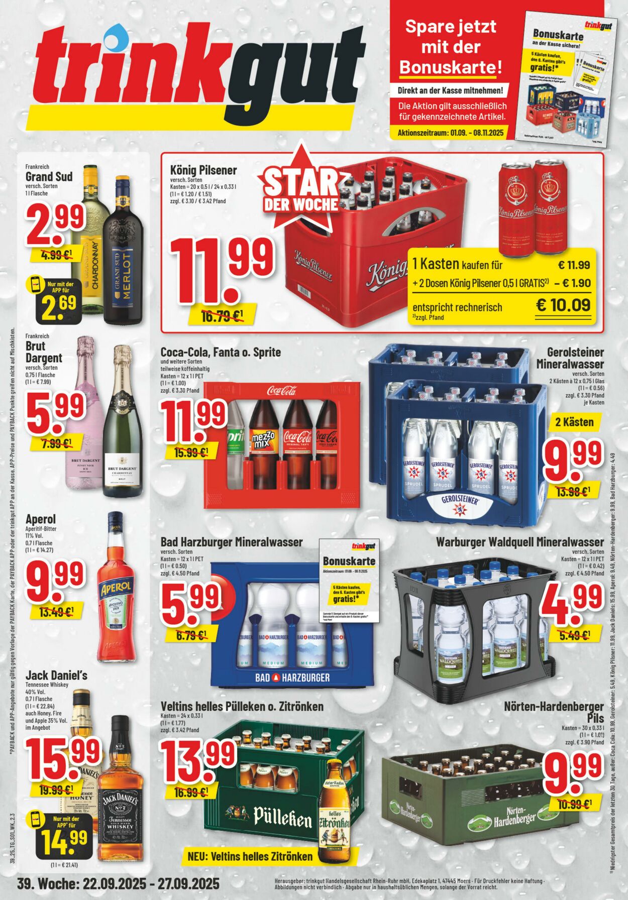 Prospekt trinkgut 14.09.2025 - 20.09.2025