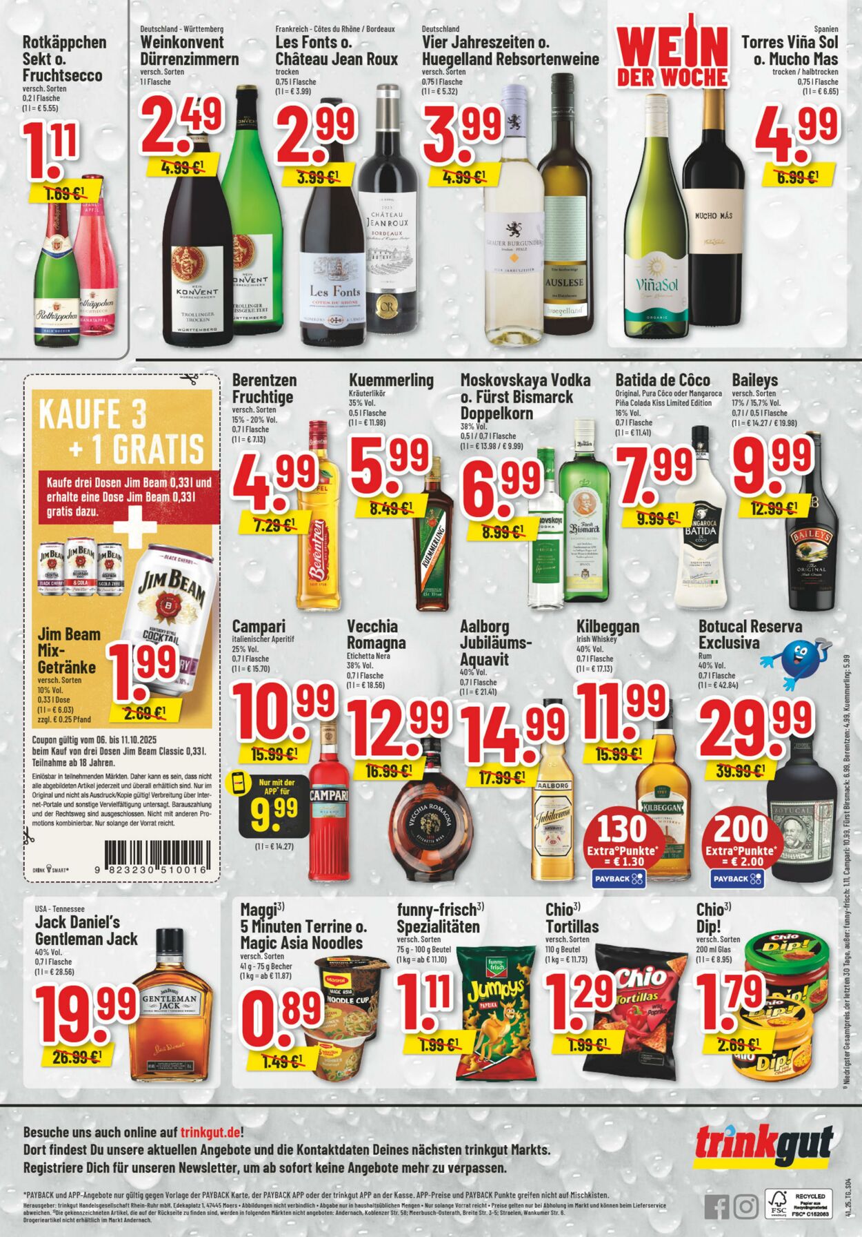 Prospekt trinkgut 05.10.2025 - 11.10.2025