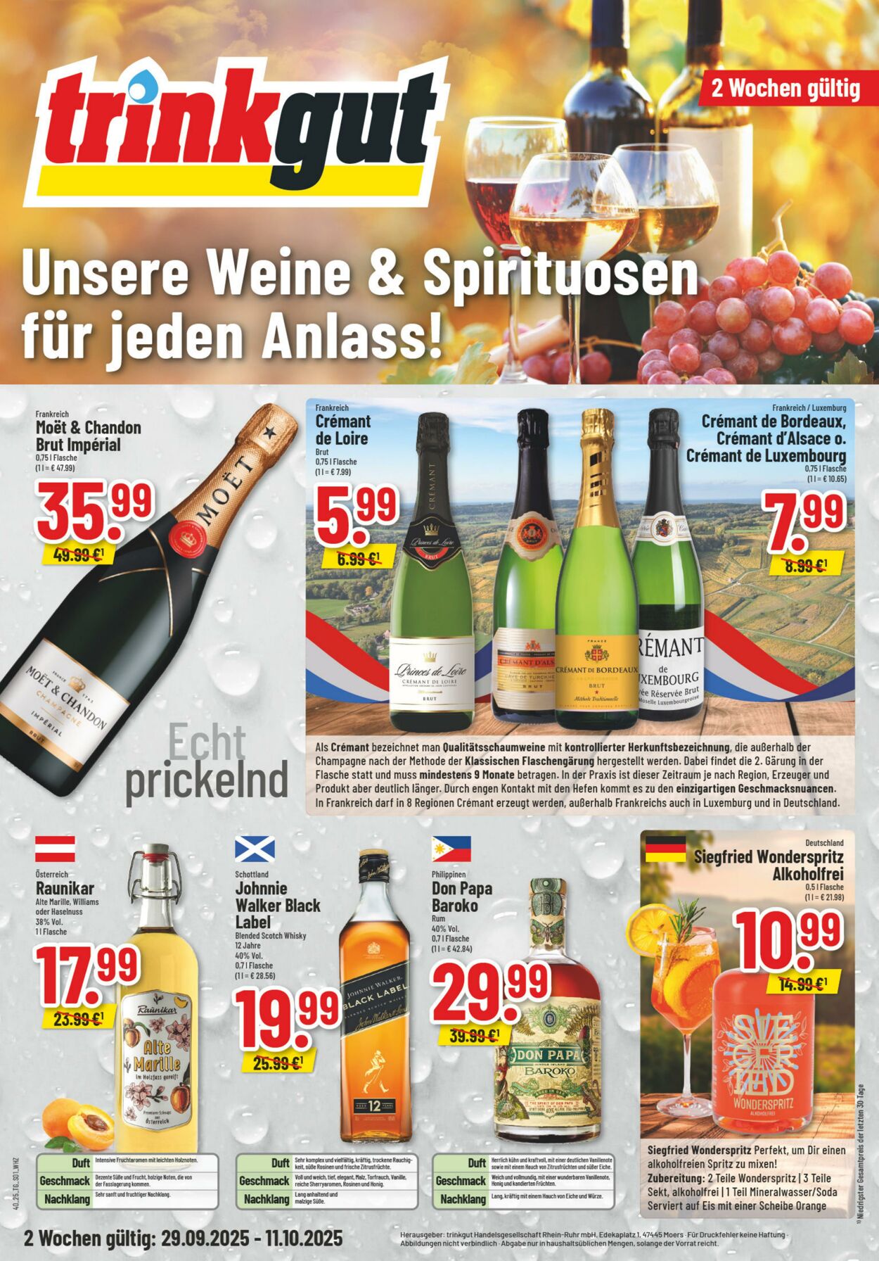 Prospekt trinkgut 05.10.2025 - 11.10.2025