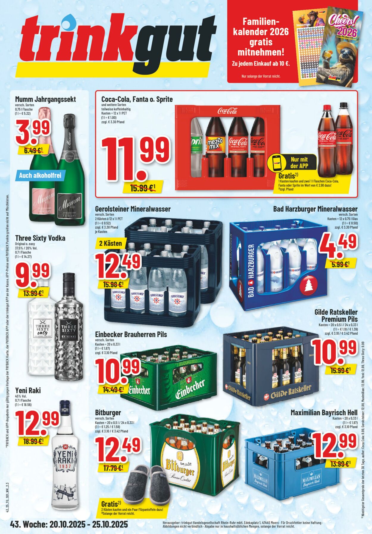 Prospekt trinkgut 19.10.2025 - 25.10.2025