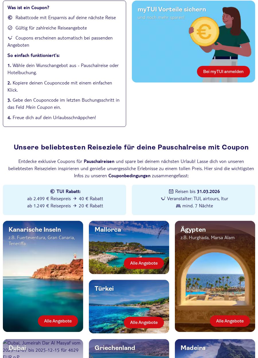 Prospekt TUI 01.11.2025 - 30.11.2025