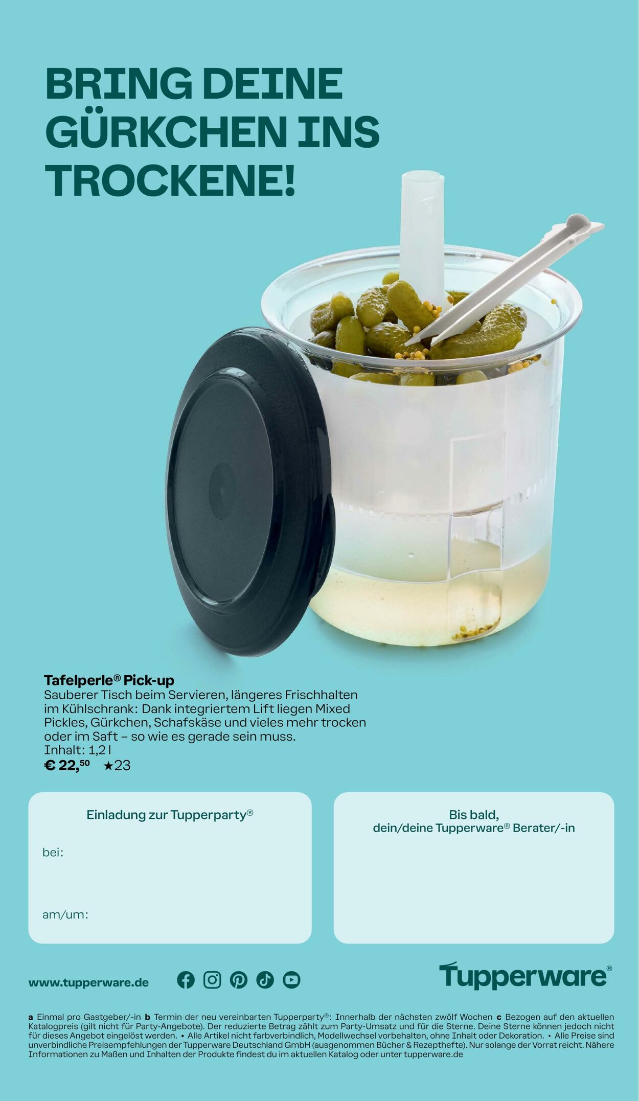 Prospekt Tupperware 19.08.2024 - 25.08.2024