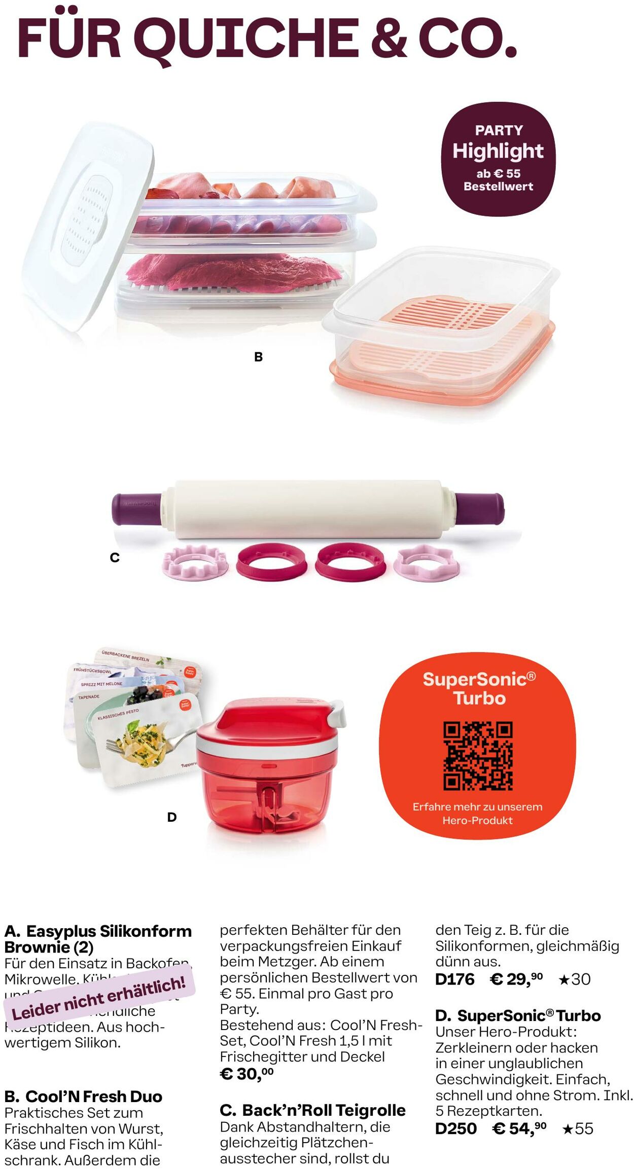 Prospekt Tupperware 19.08.2024 - 25.08.2024