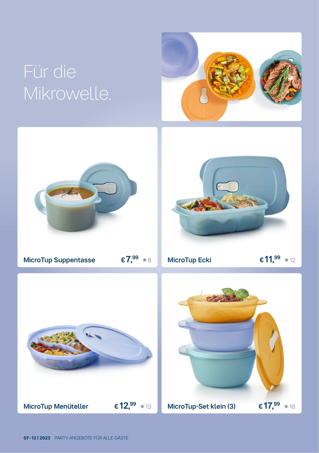 Prospekt Tupperware 03.07.2023 - 31.12.2023