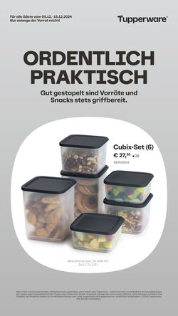 Prospekt Tupperware 09.12.2024 - 15.12.2024