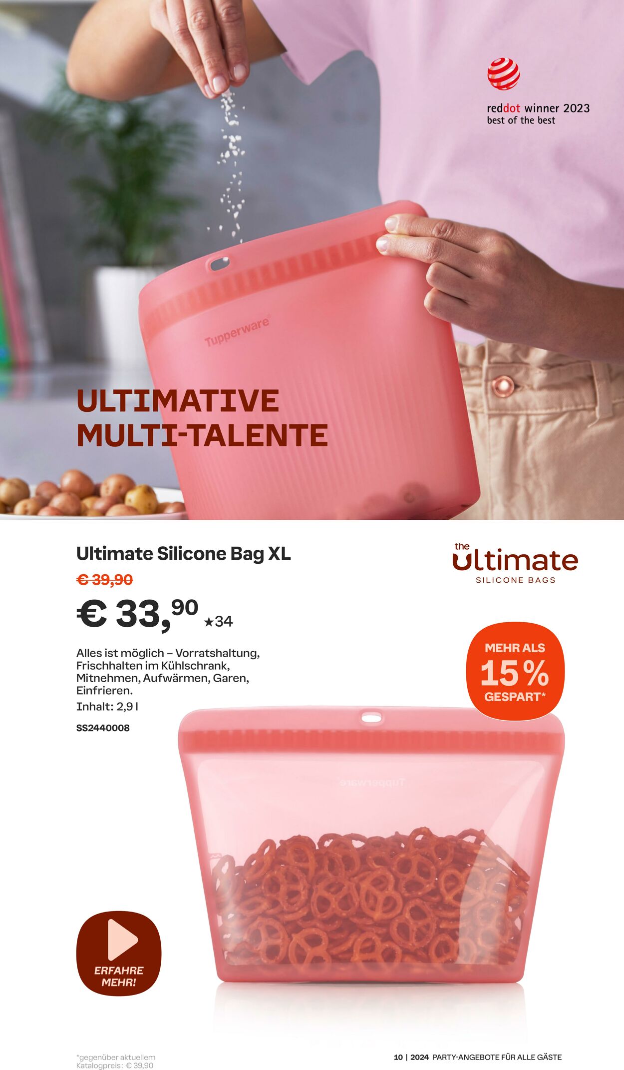 Prospekt Tupperware 30.09.2024 - 03.11.2024