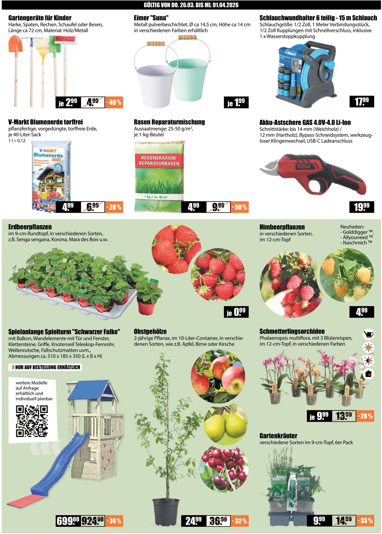 Prospekt V-Baumarkt 26.03.2026 - 01.04.2026