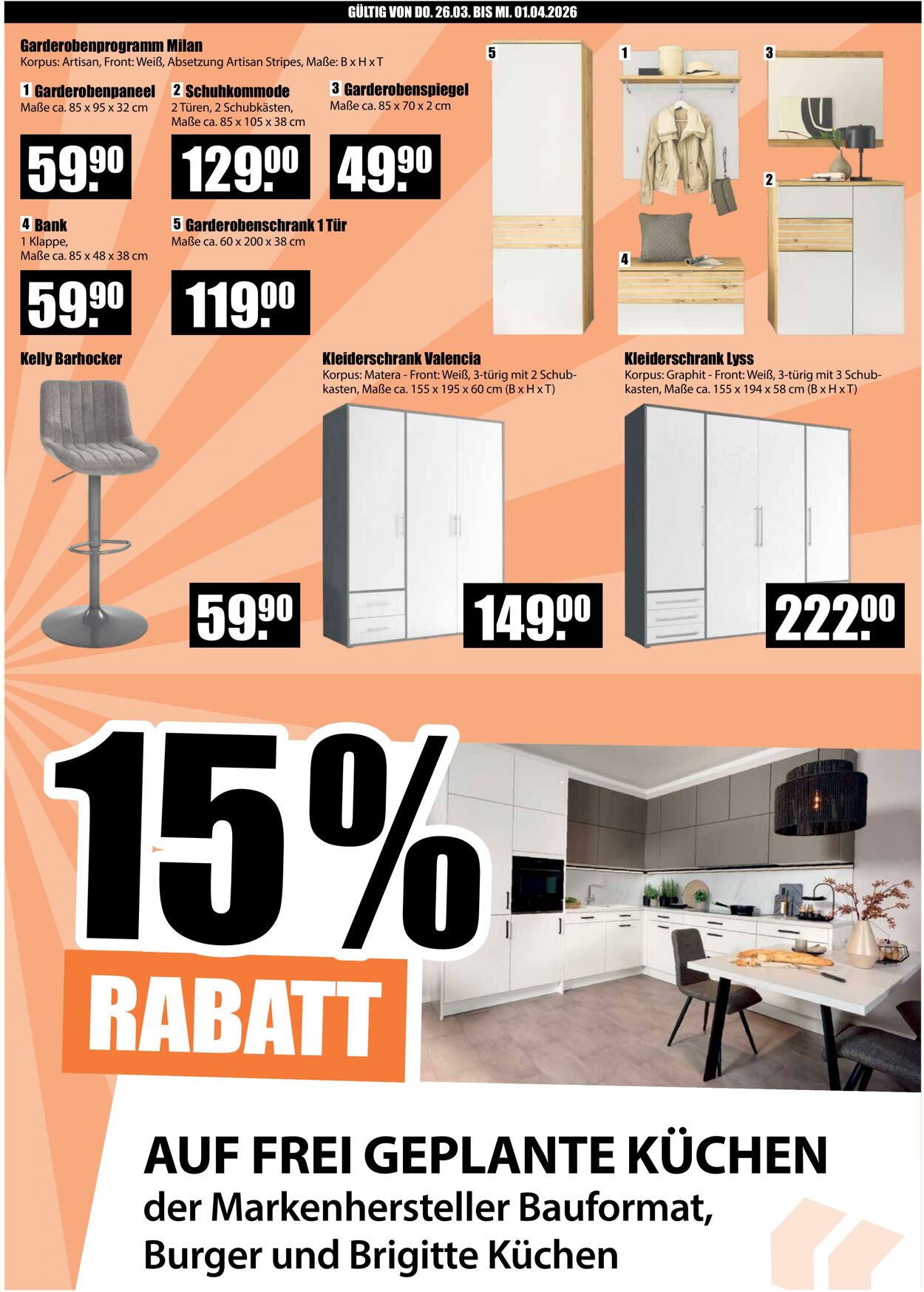 Prospekt V-Baumarkt 26.03.2026 - 01.04.2026