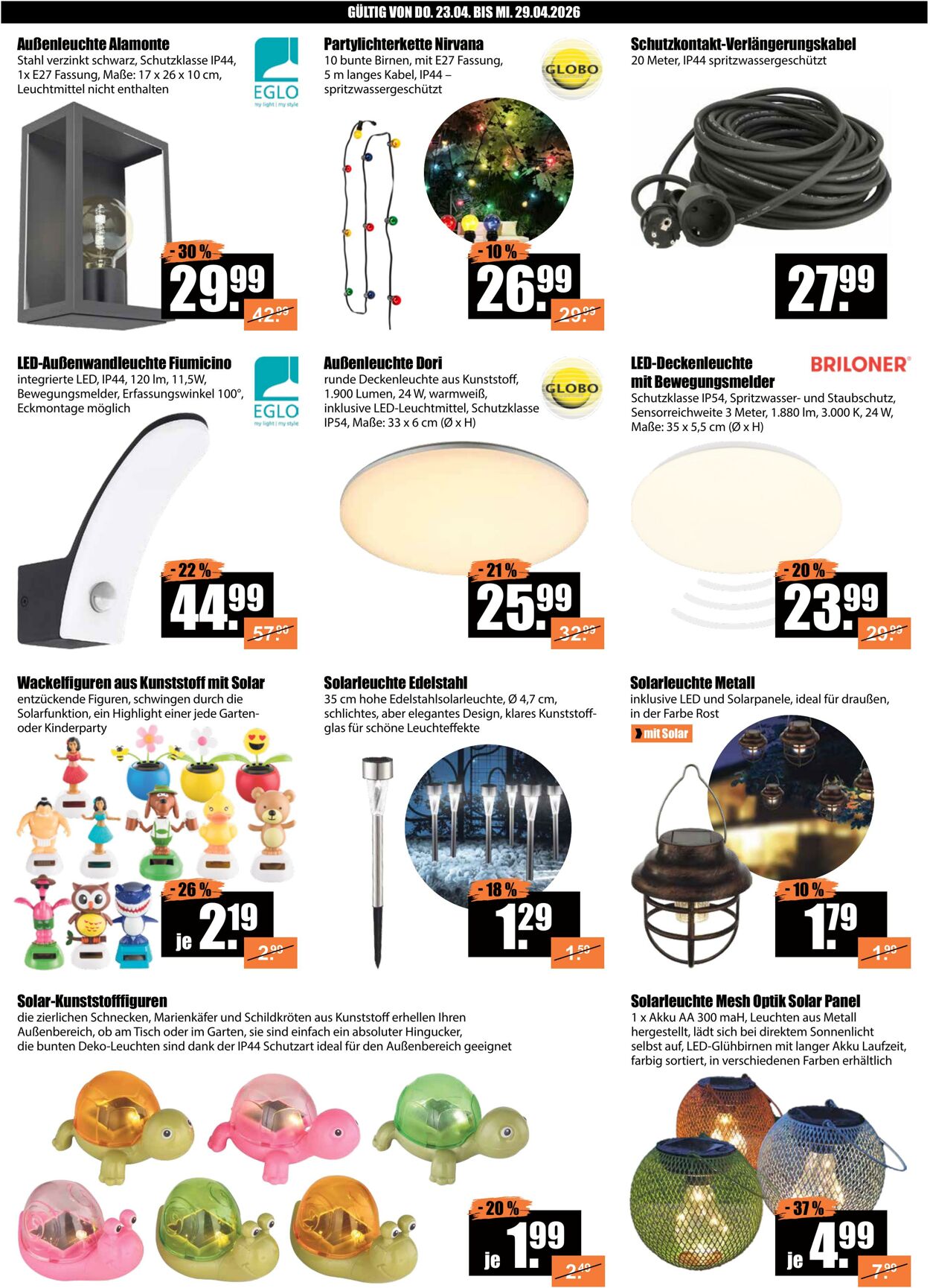 Prospekt V-Baumarkt 23.04.2026 - 29.04.2026