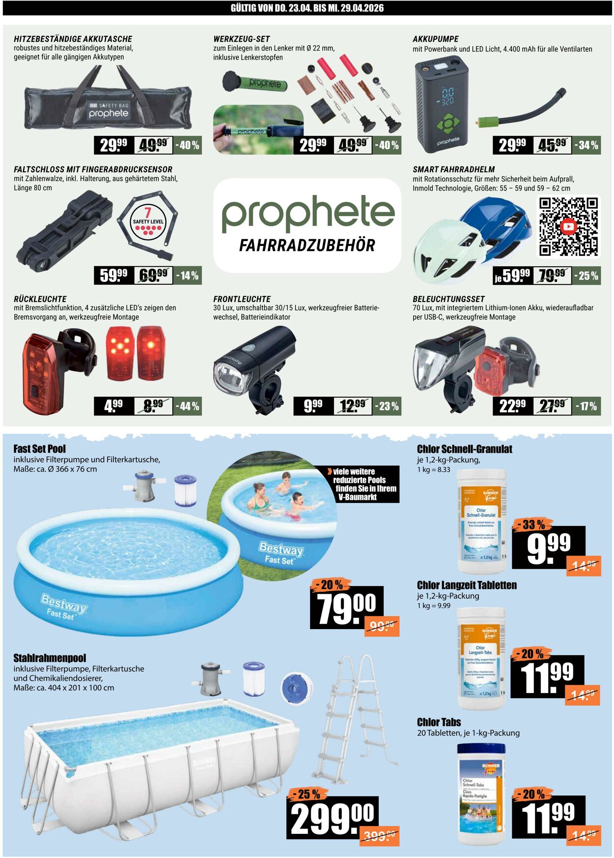 Prospekt V-Baumarkt 23.04.2026 - 29.04.2026