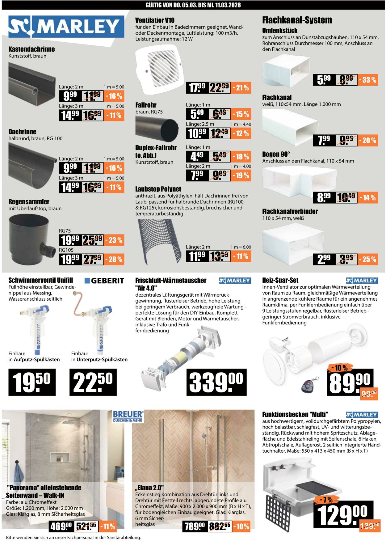 Prospekt V-Baumarkt 05.03.2026 - 11.03.2026