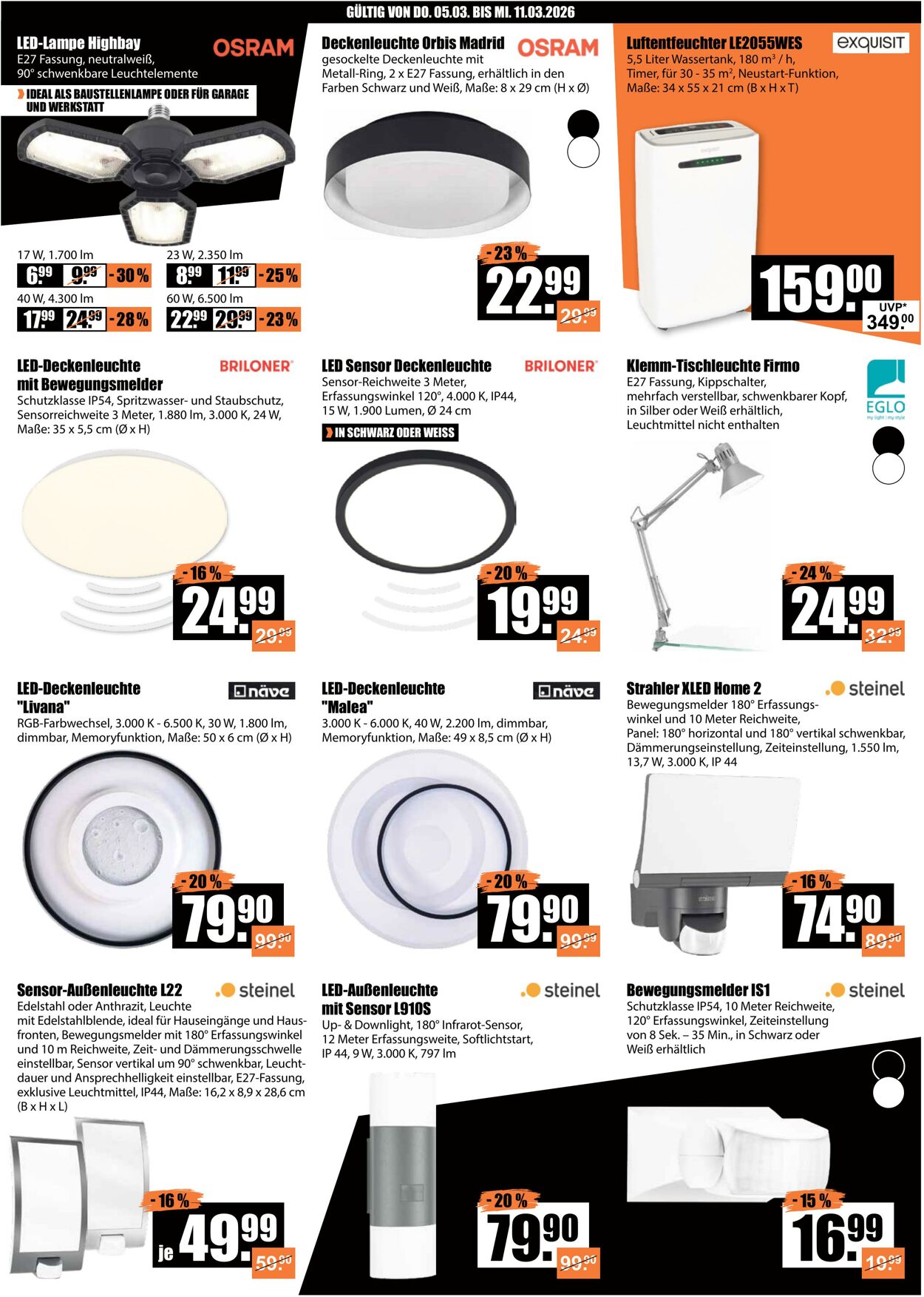 Prospekt V-Baumarkt 05.03.2026 - 11.03.2026