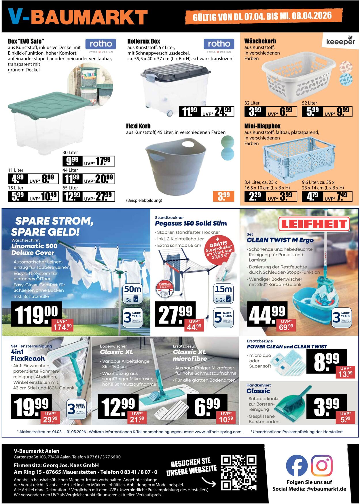 Prospekt V-Baumarkt 02.04.2026 - 08.04.2026